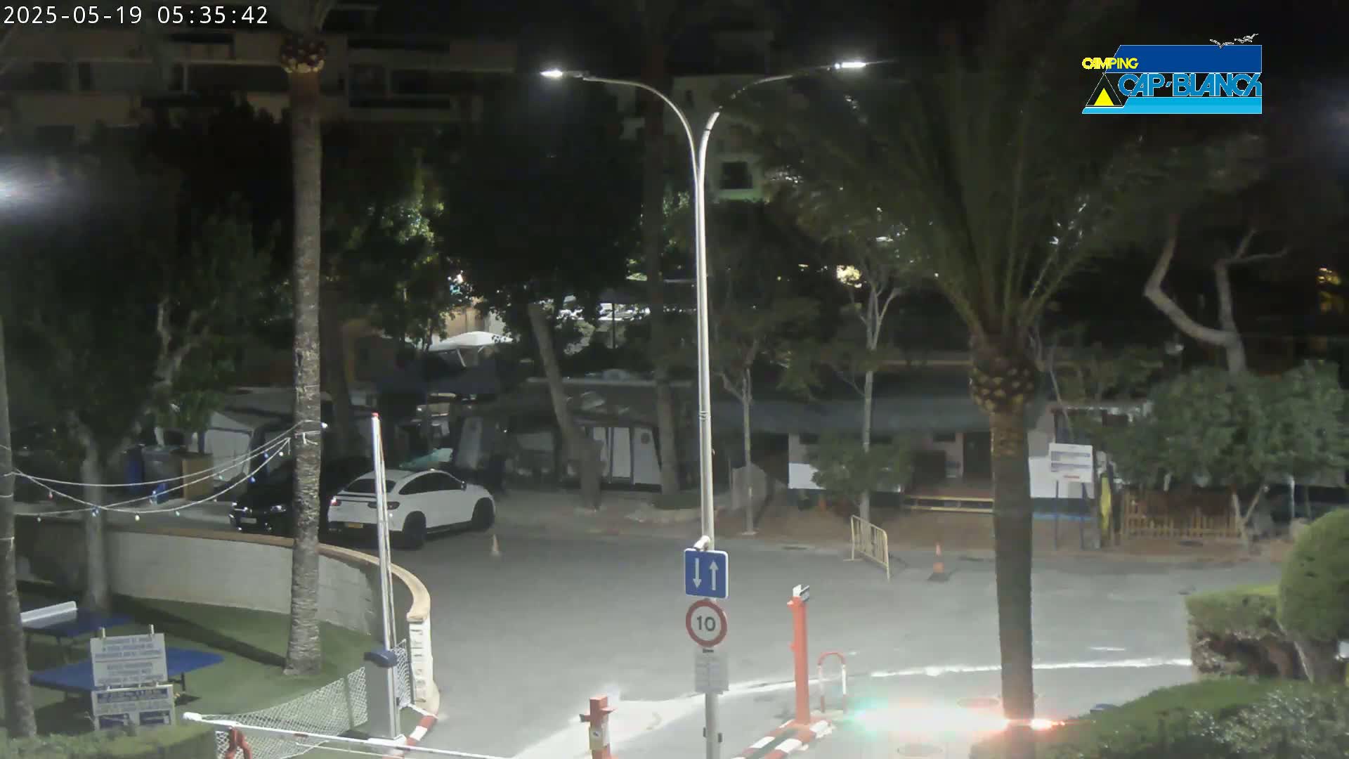 Altea, Camping Cap-Blanch Entrance - Alicante, Valencia, Spain