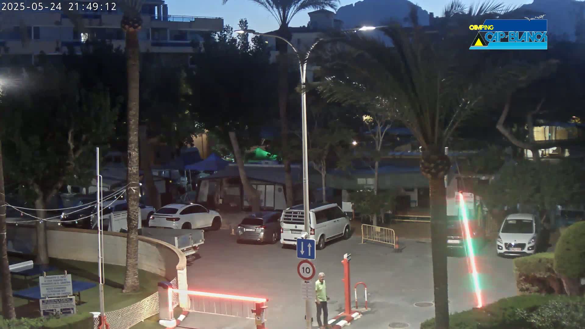 Altea, Camping Cap-Blanch Entrance - Alicante, Valencia, Spain