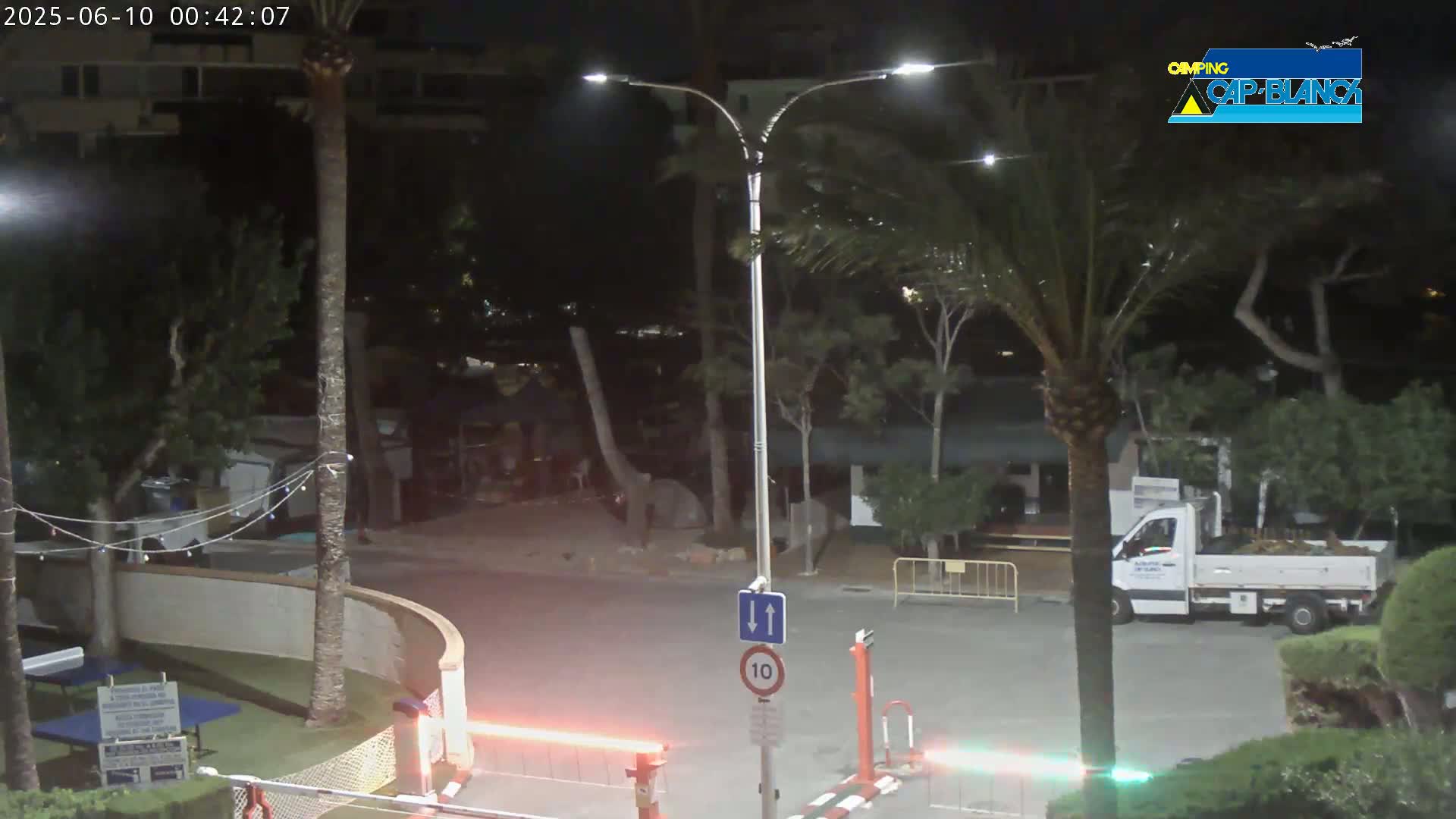 Altea, Camping Cap-Blanch Entrance - Alicante, Valencia, Spain