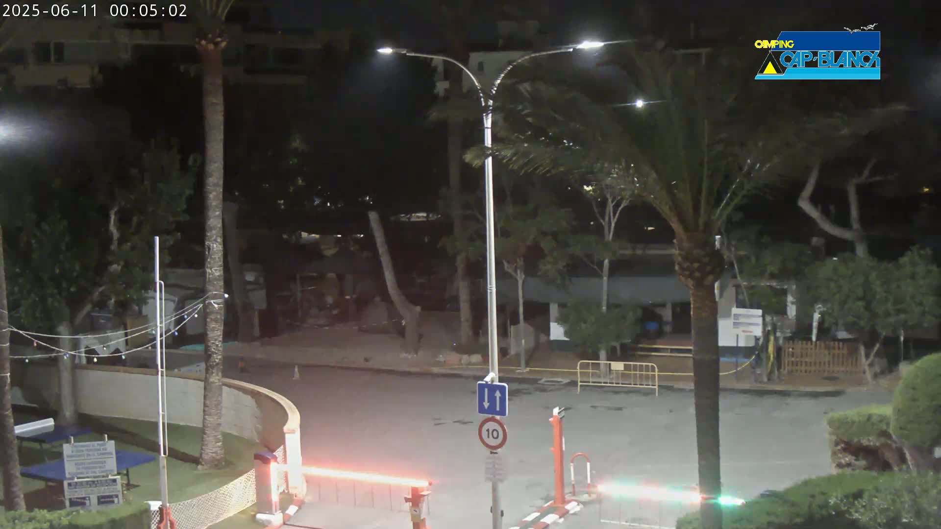 Altea, Camping Cap-Blanch Entrance - Alicante, Valencia, Spain