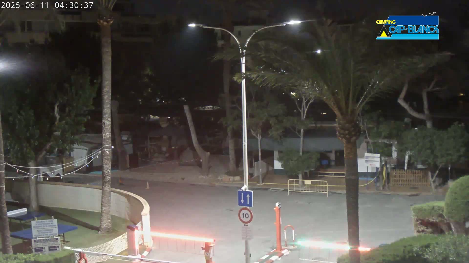 Altea, Camping Cap-Blanch Entrance - Alicante, Valencia, Spain