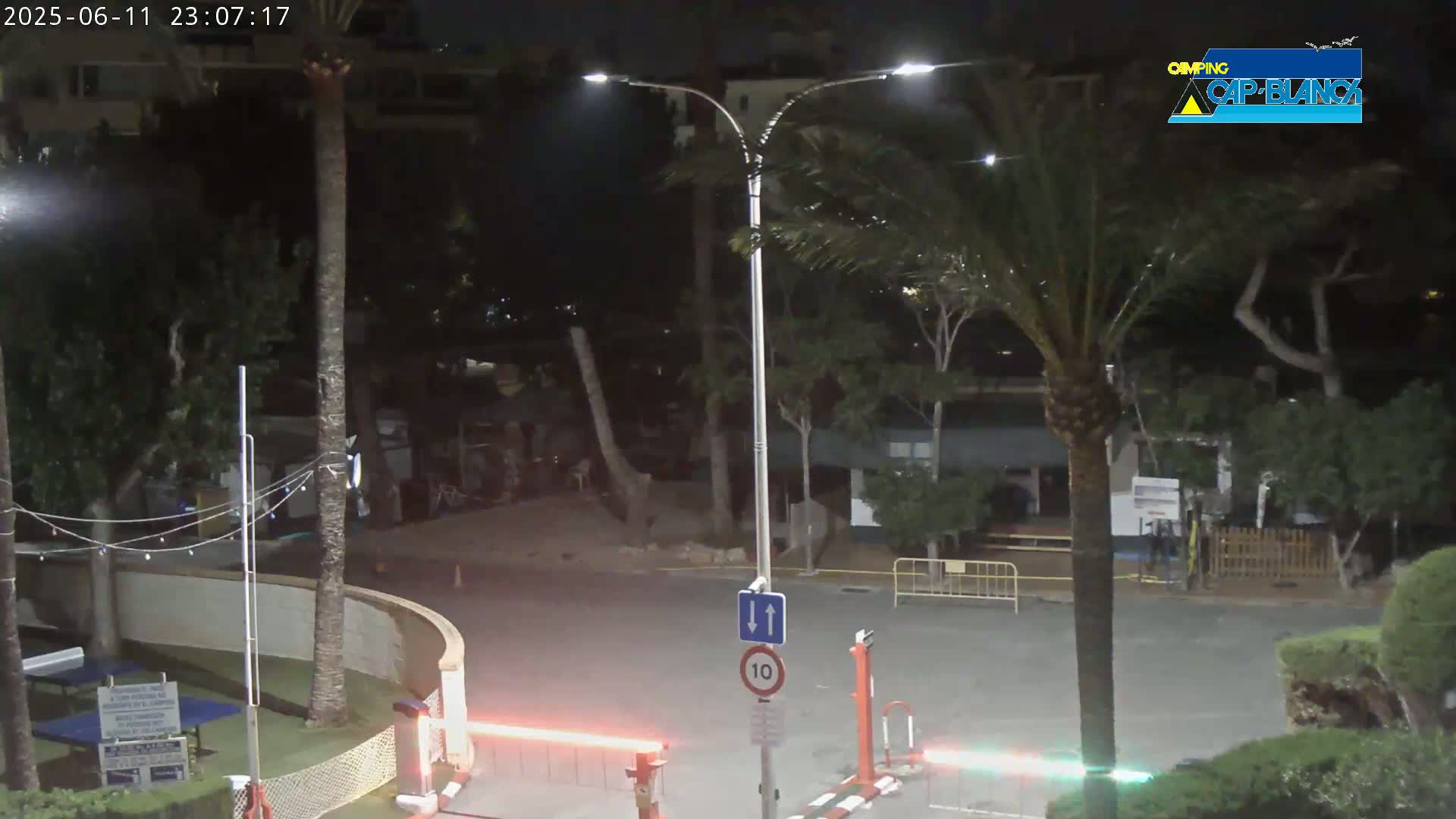 Altea, Camping Cap-Blanch Entrance - Alicante, Valencia, Spain