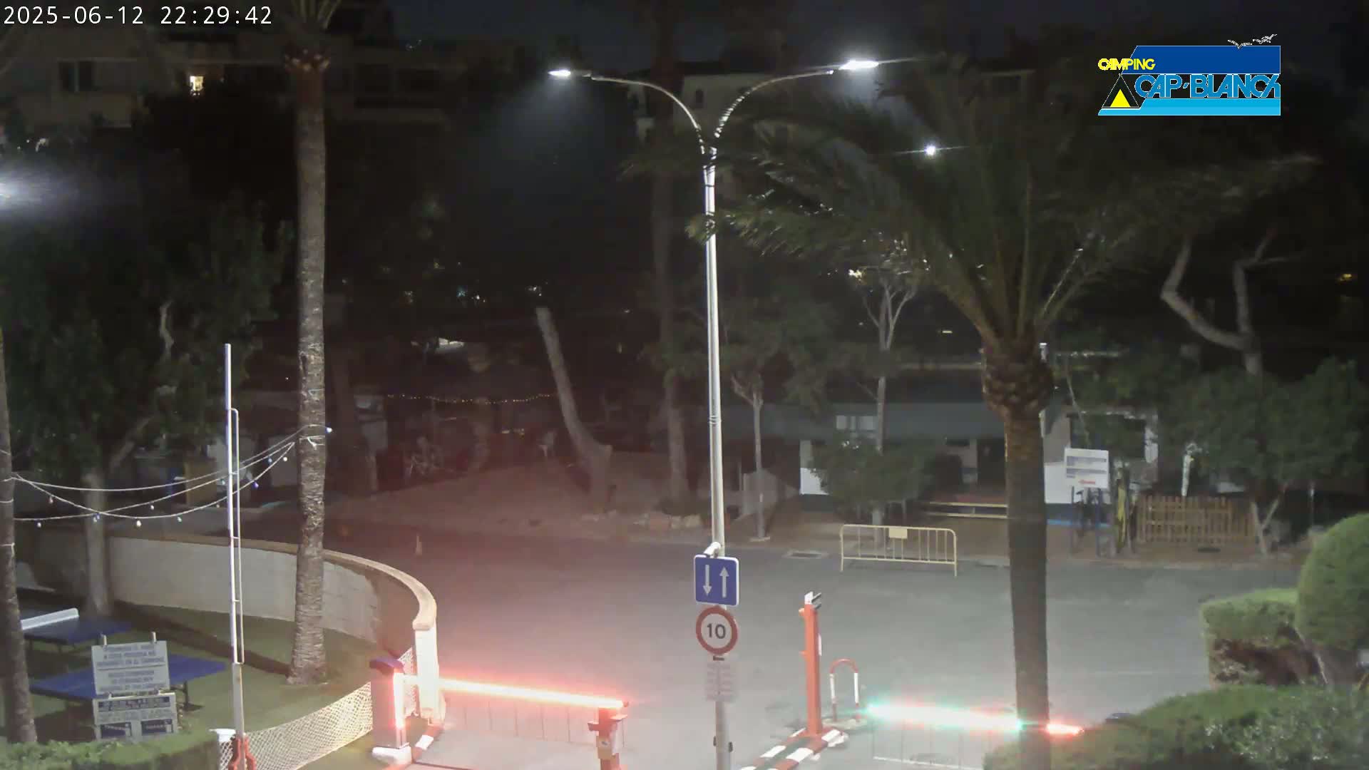 Altea, Camping Cap-Blanch Entrance - Alicante, Valencia, Spain