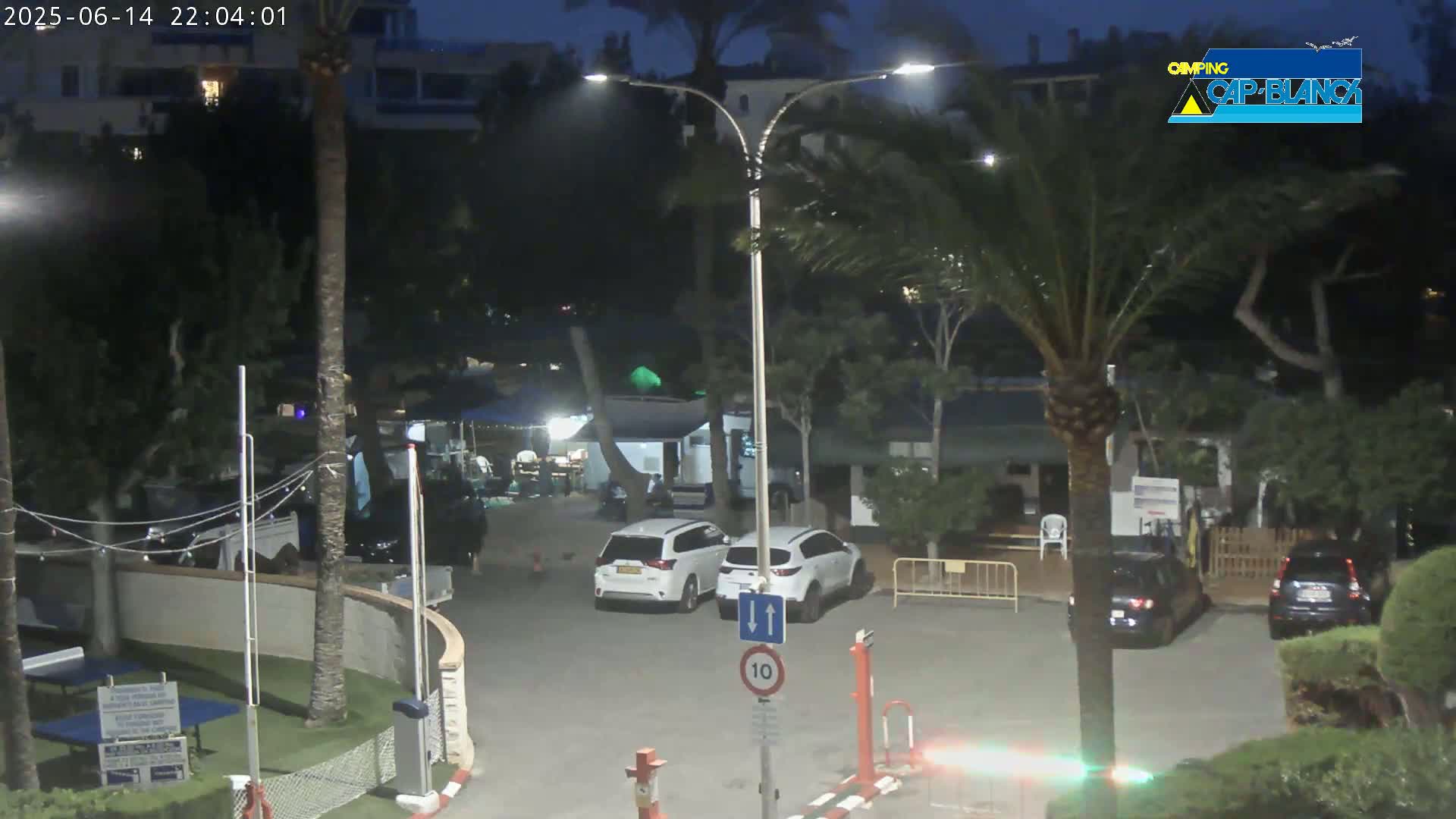 Altea, Camping Cap-Blanch Entrance - Alicante, Valencia, Spain