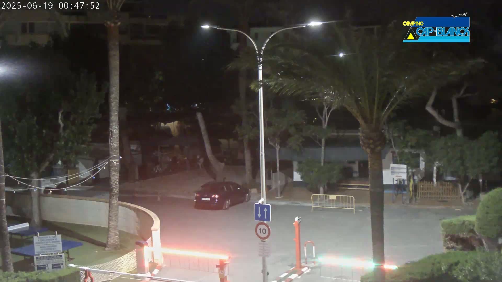 Altea, Camping Cap-Blanch Entrance - Alicante, Valencia, Spain