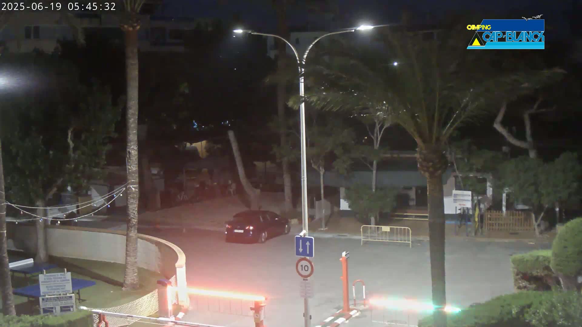 Altea, Camping Cap-Blanch Entrance - Alicante, Valencia, Spain