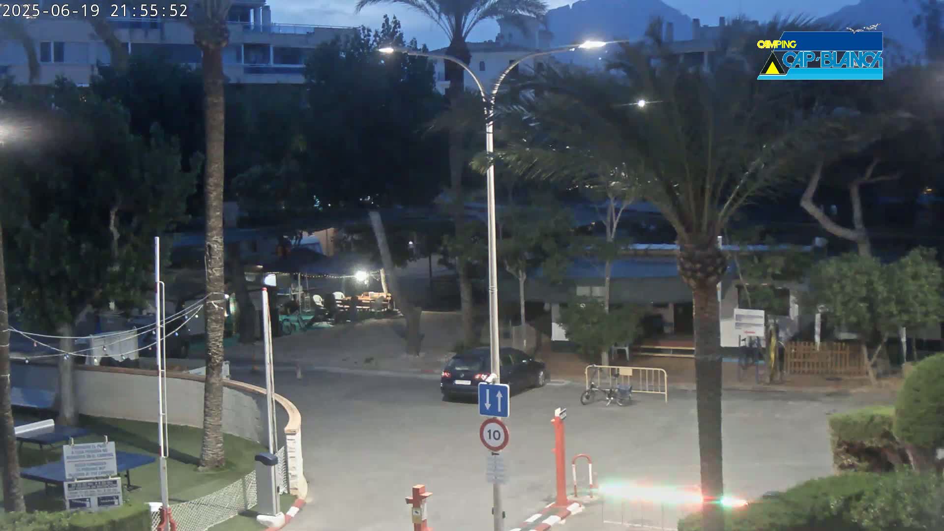 Altea, Camping Cap-Blanch Entrance - Alicante, Valencia, Spain