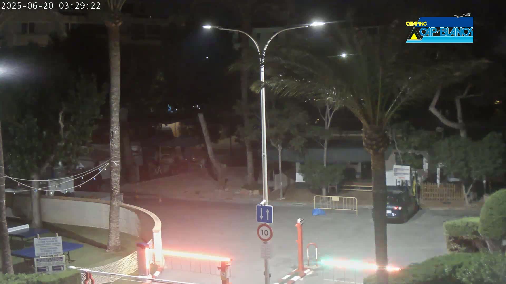 Altea, Camping Cap-Blanch Entrance - Alicante, Valencia, Spain