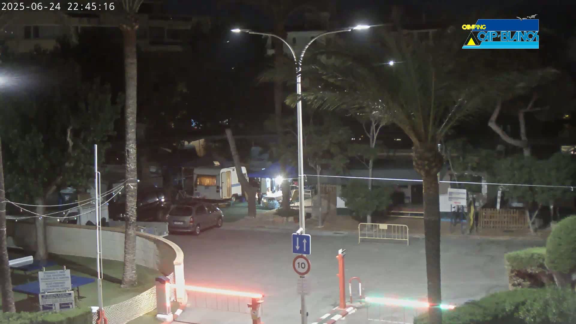 Altea, Camping Cap-Blanch Entrance - Alicante, Valencia, Spain