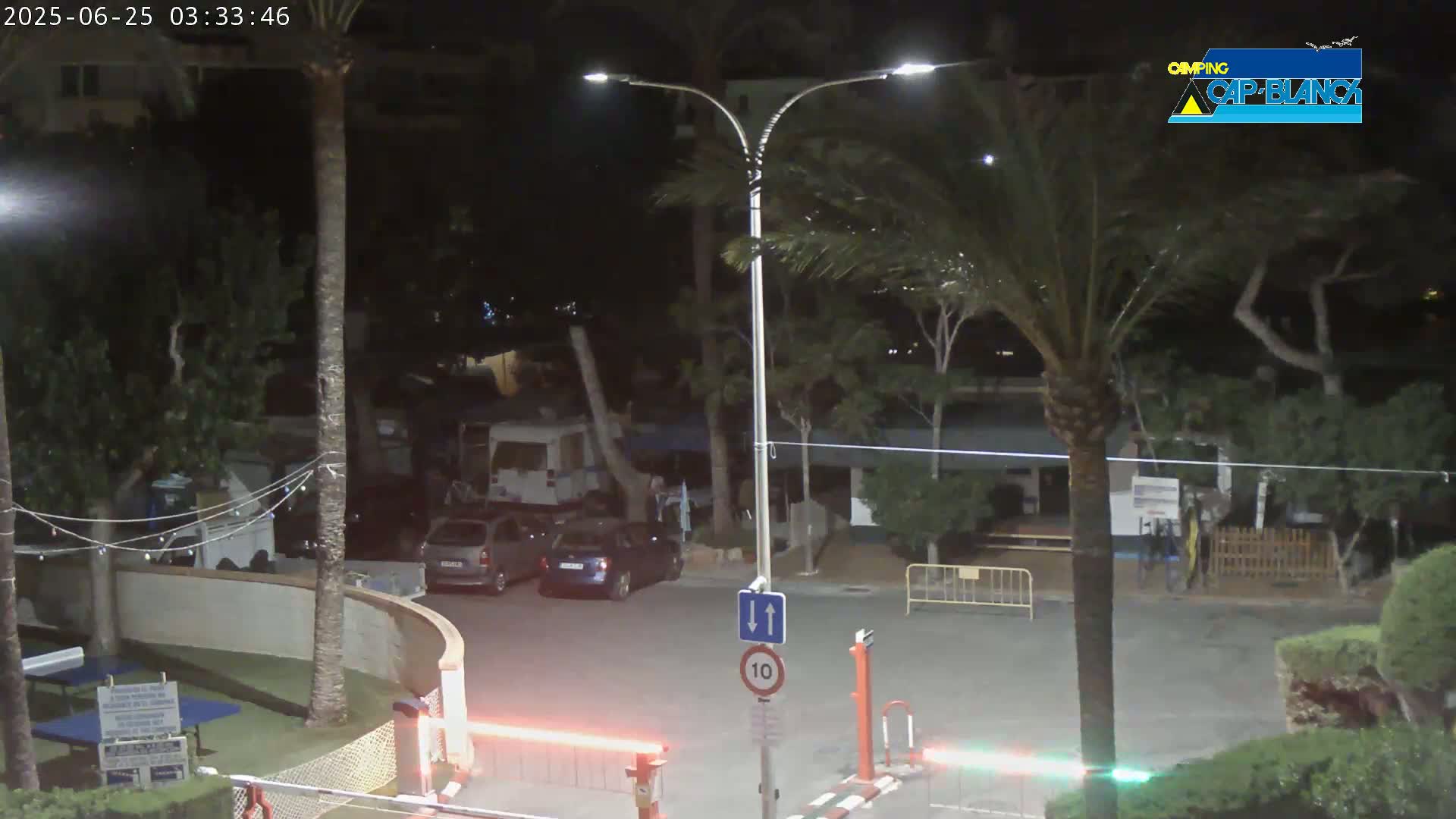 Altea, Camping Cap-Blanch Entrance - Alicante, Valencia, Spain