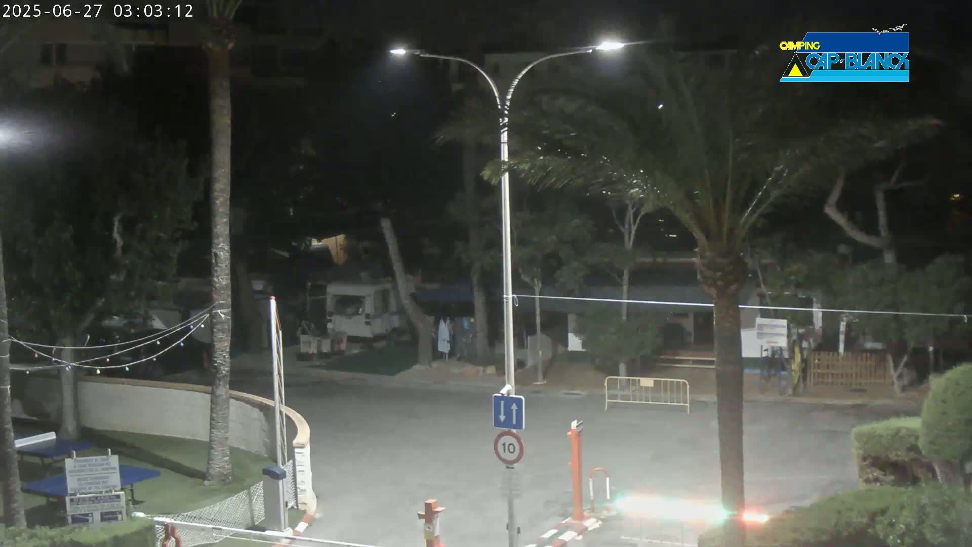 Altea, Camping Cap-Blanch Entrance - Alicante, Valencia, Spain