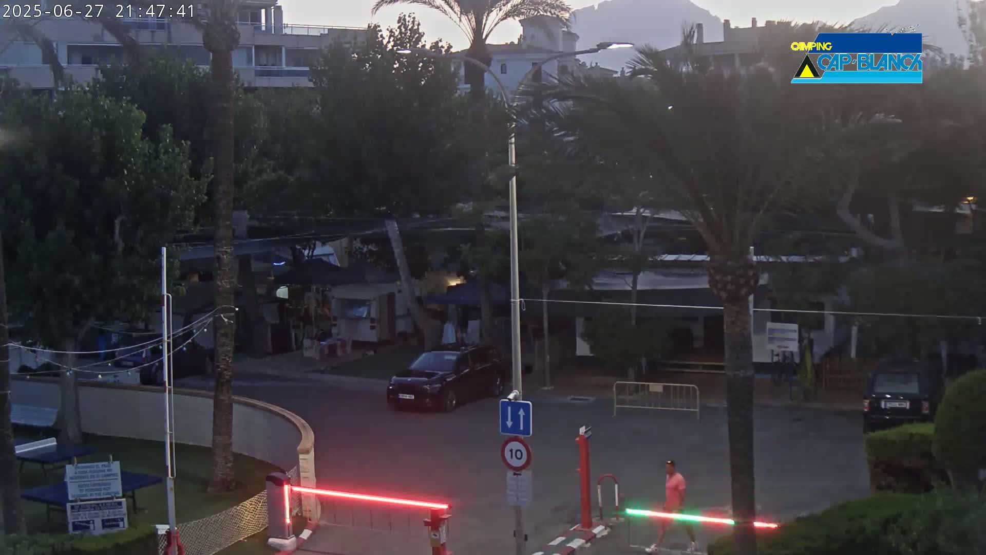 Altea, Camping Cap-Blanch Entrance - Alicante, Valencia, Spain