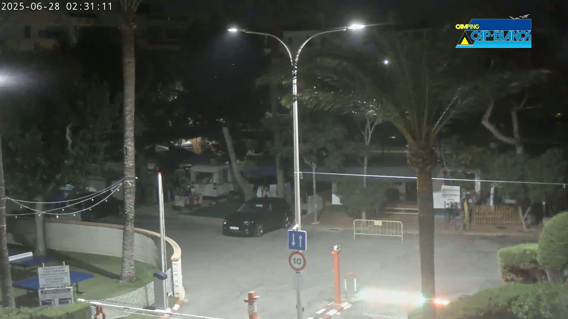 Altea, Camping Cap-Blanch Entrance - Alicante, Valencia, Spain