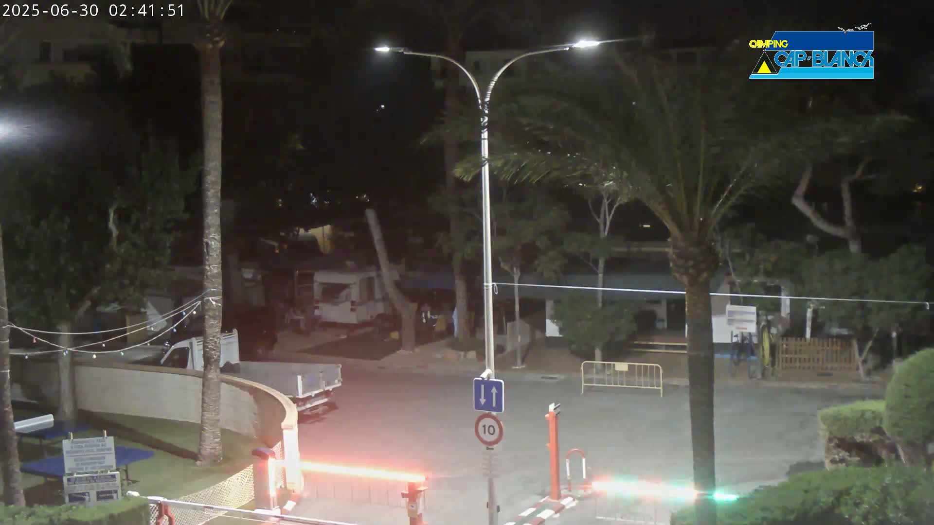 Altea, Camping Cap-Blanch Entrance - Alicante, Valencia, Spain