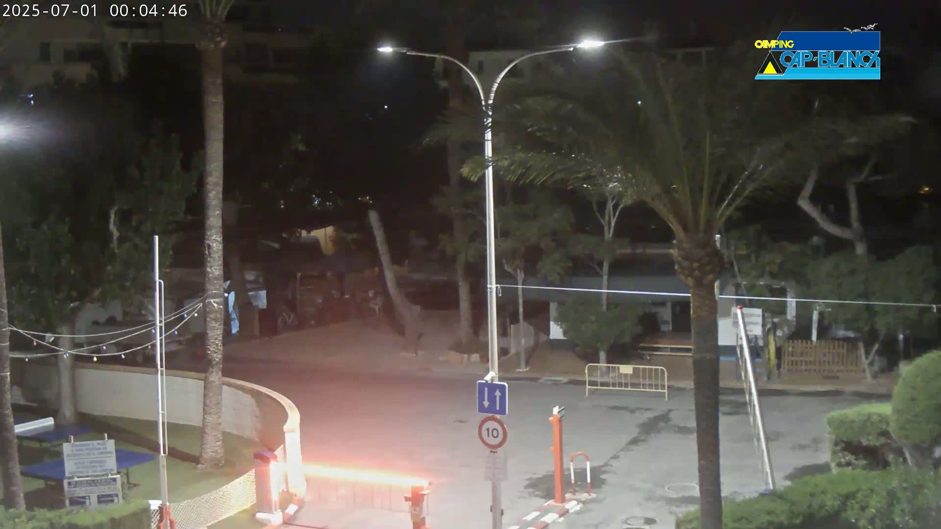 Altea, Camping Cap-Blanch Entrance - Alicante, Valencia, Spain
