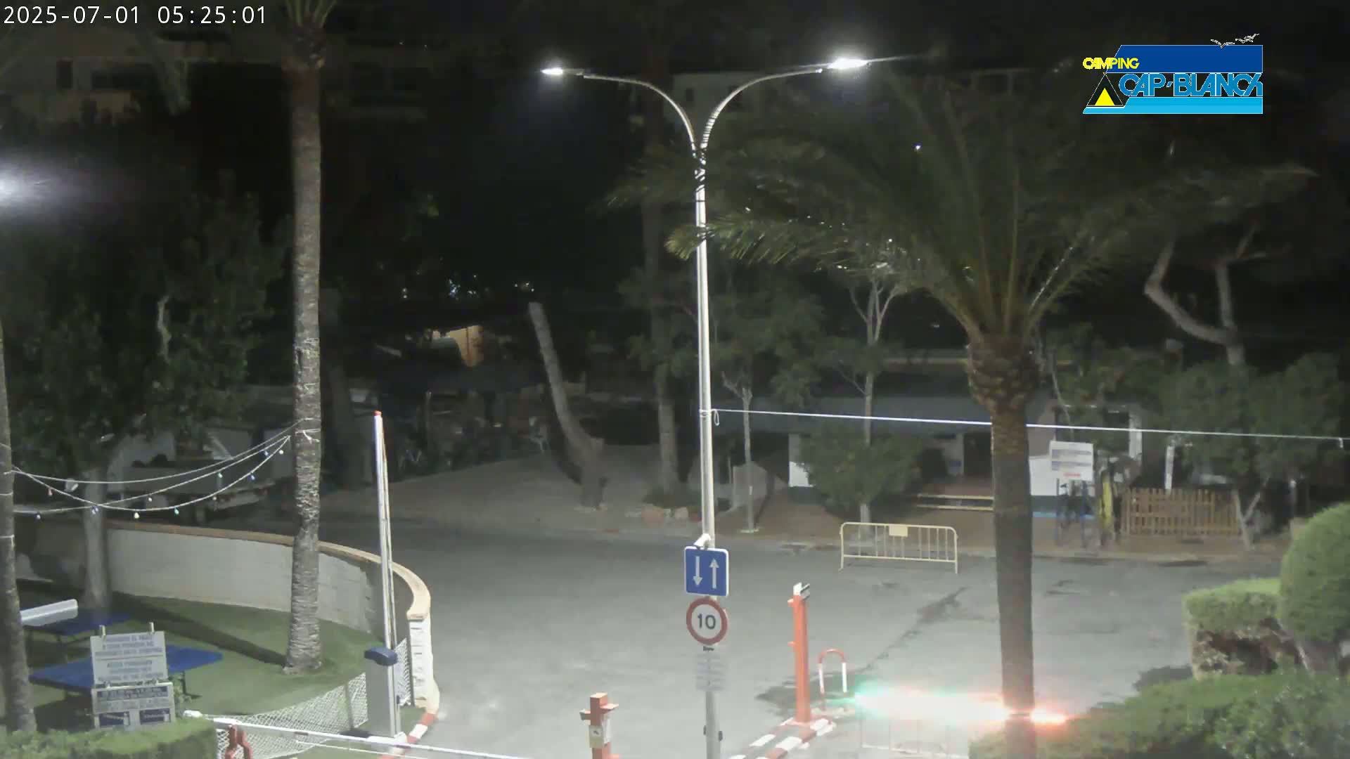 Altea, Camping Cap-Blanch Entrance - Alicante, Valencia, Spain