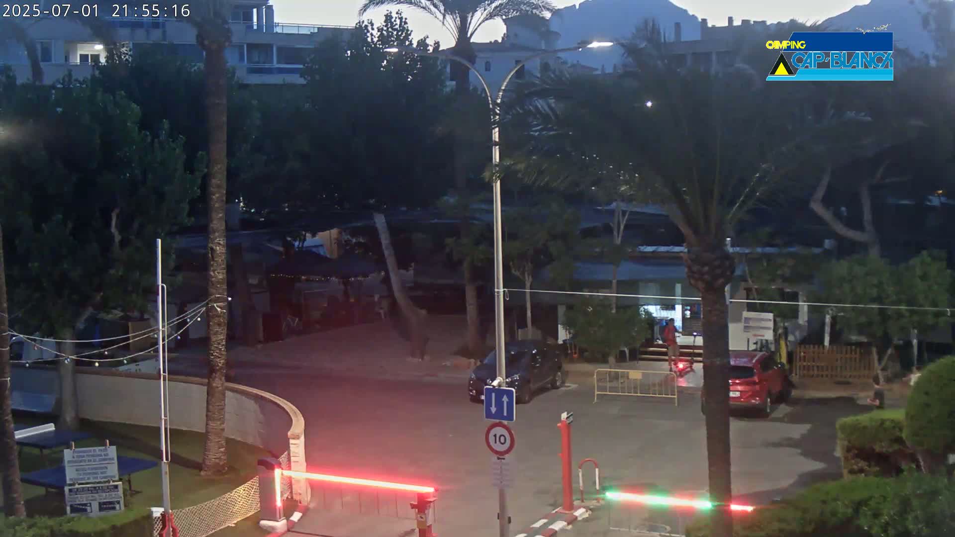 Altea, Camping Cap-Blanch Entrance - Alicante, Valencia, Spain