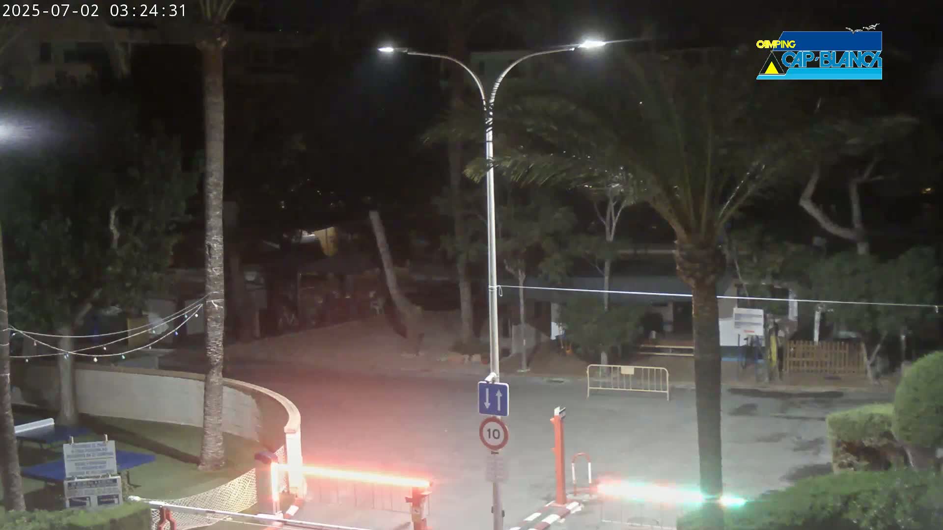 Altea, Camping Cap-Blanch Entrance - Alicante, Valencia, Spain