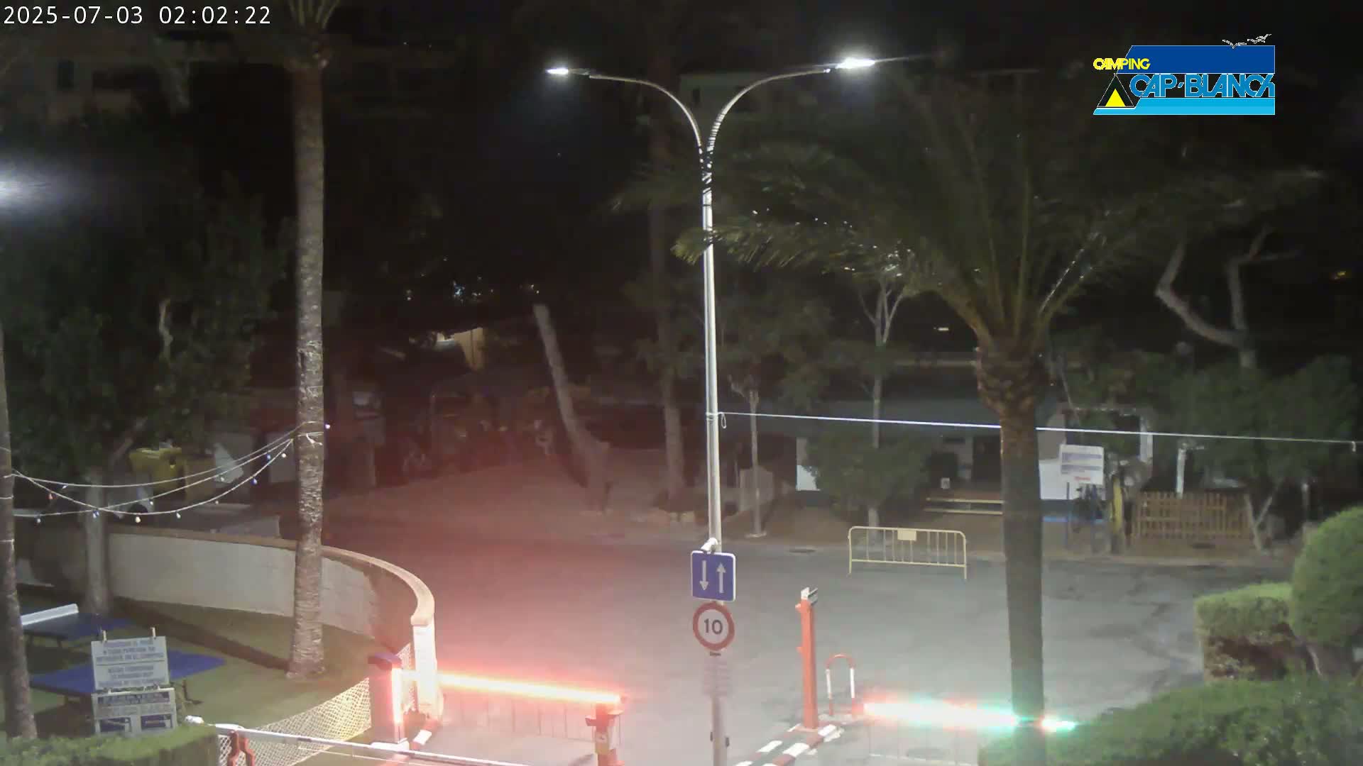 Altea, Camping Cap-Blanch Entrance - Alicante, Valencia, Spain