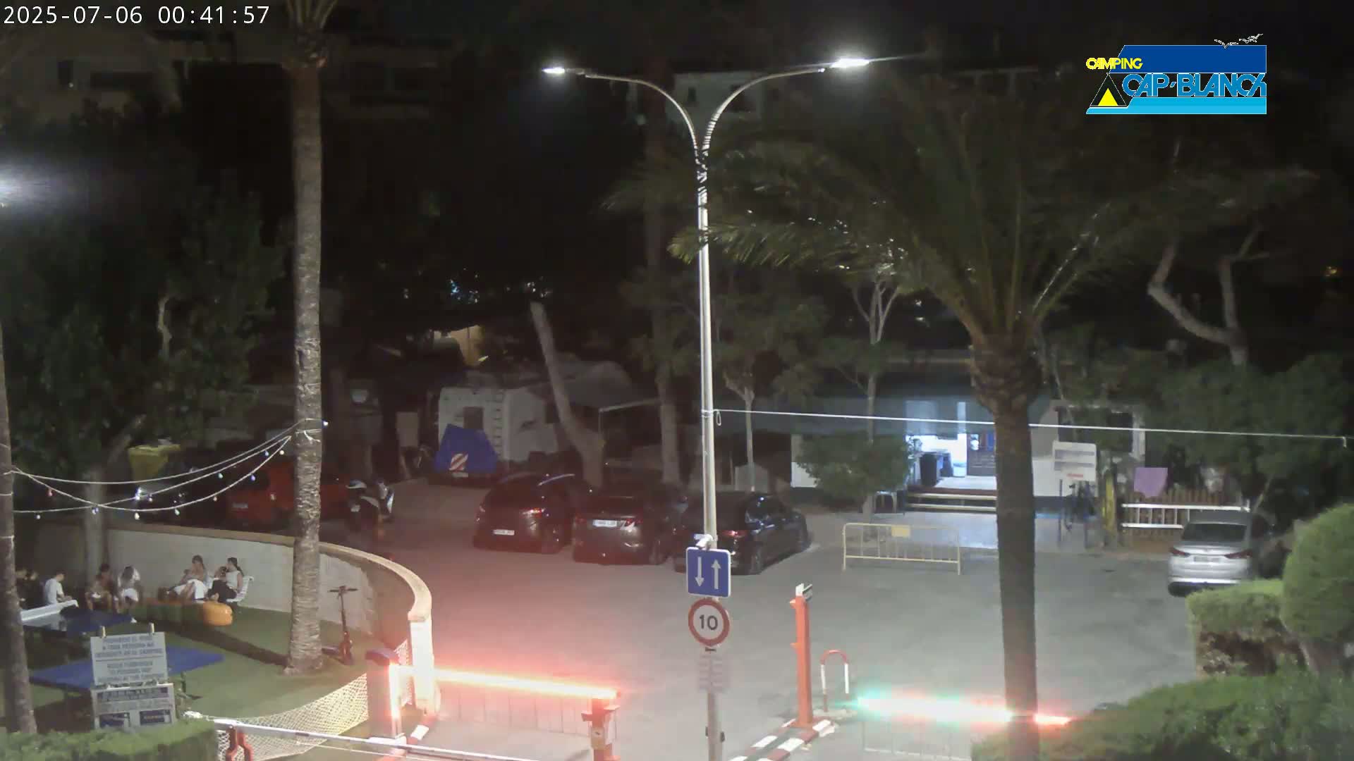 Altea, Camping Cap-Blanch Entrance - Alicante, Valencia, Spain