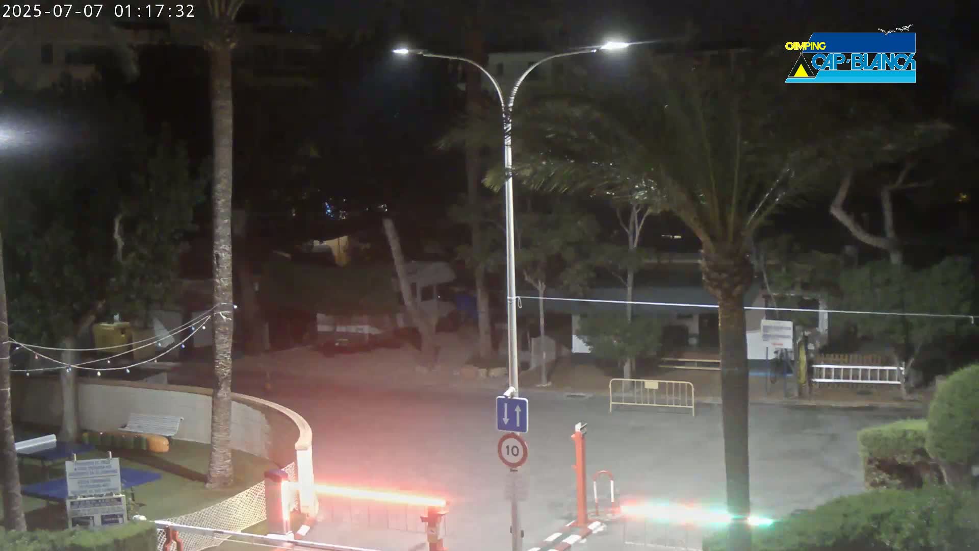 Altea, Camping Cap-Blanch Entrance - Alicante, Valencia, Spain