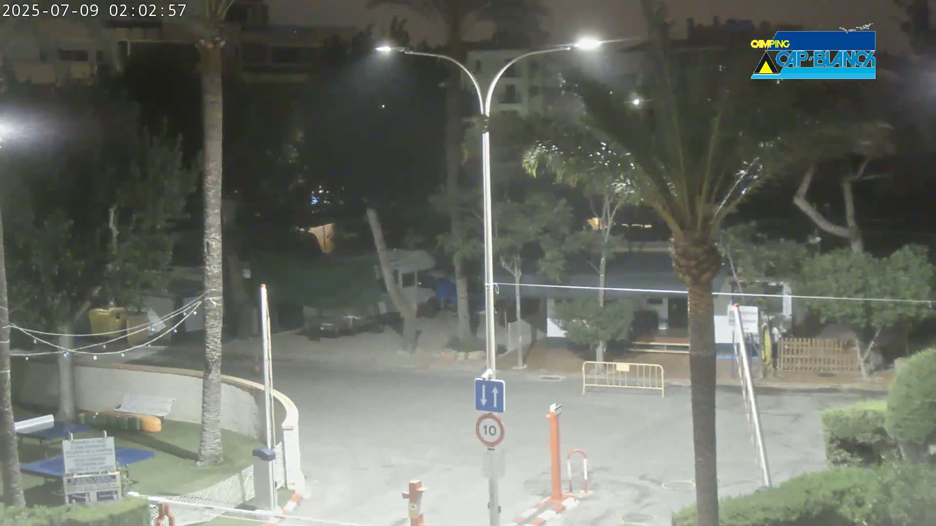 Altea, Camping Cap-Blanch Entrance - Alicante, Valencia, Spain
