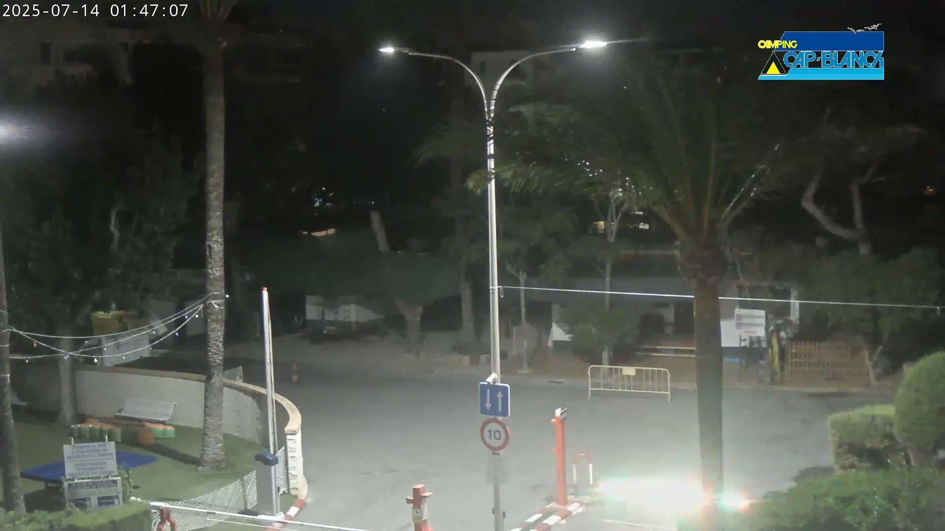 Altea, Camping Cap-Blanch Entrance - Alicante, Valencia, Spain