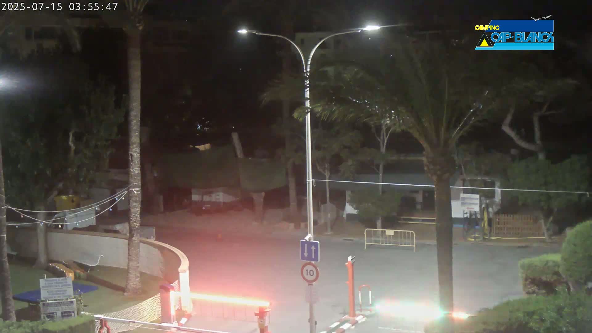 Altea, Camping Cap-Blanch Entrance - Alicante, Valencia, Spain