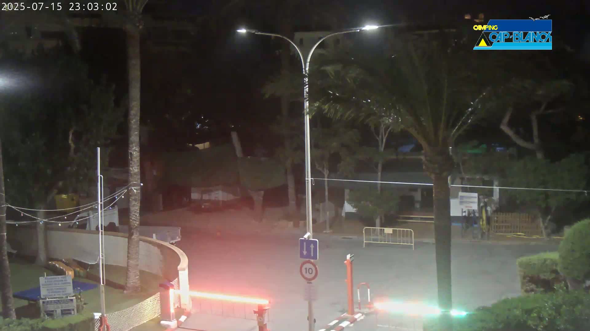 Altea, Camping Cap-Blanch Entrance - Alicante, Valencia, Spain