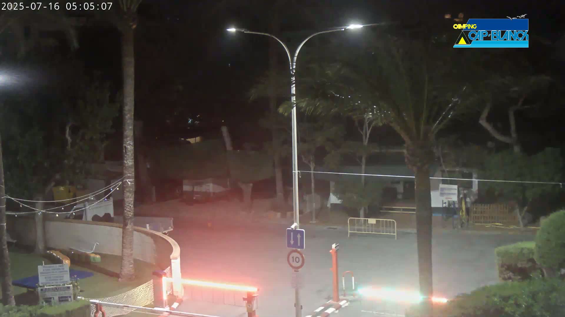 Altea, Camping Cap-Blanch Entrance - Alicante, Valencia, Spain