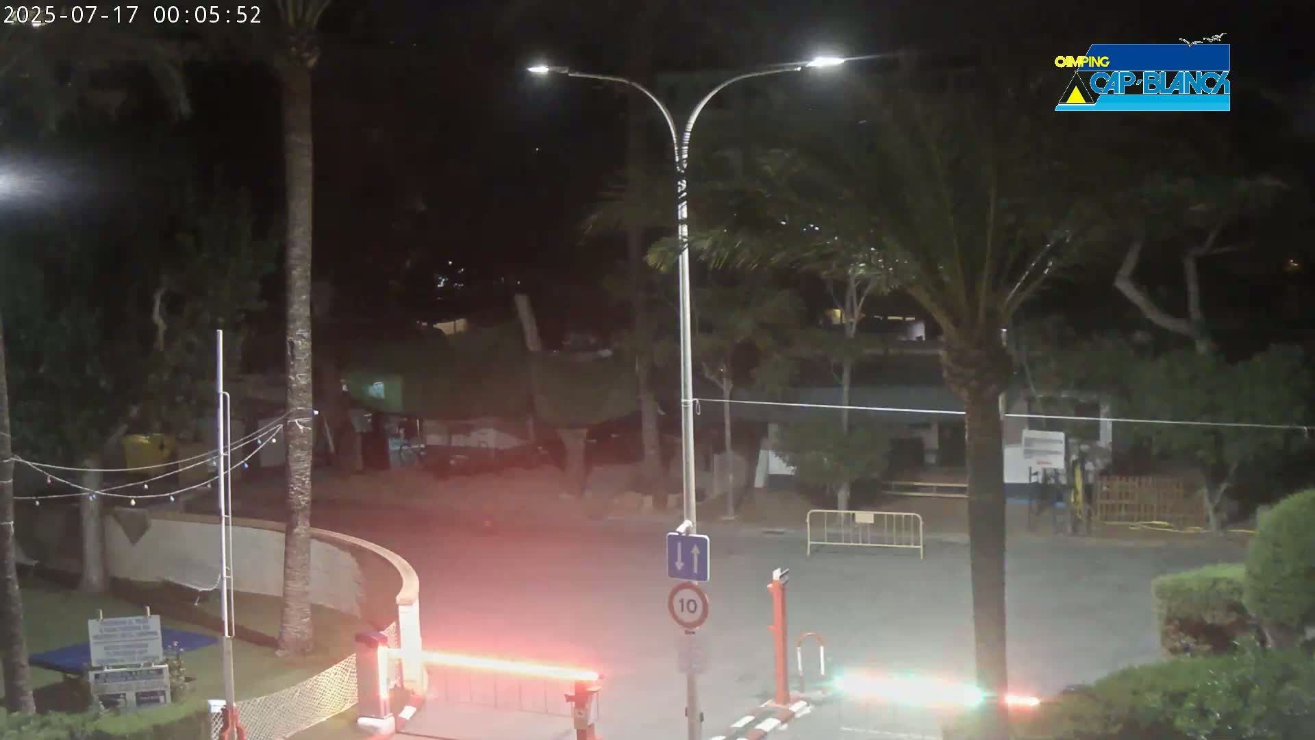 Altea, Camping Cap-Blanch Entrance - Alicante, Valencia, Spain