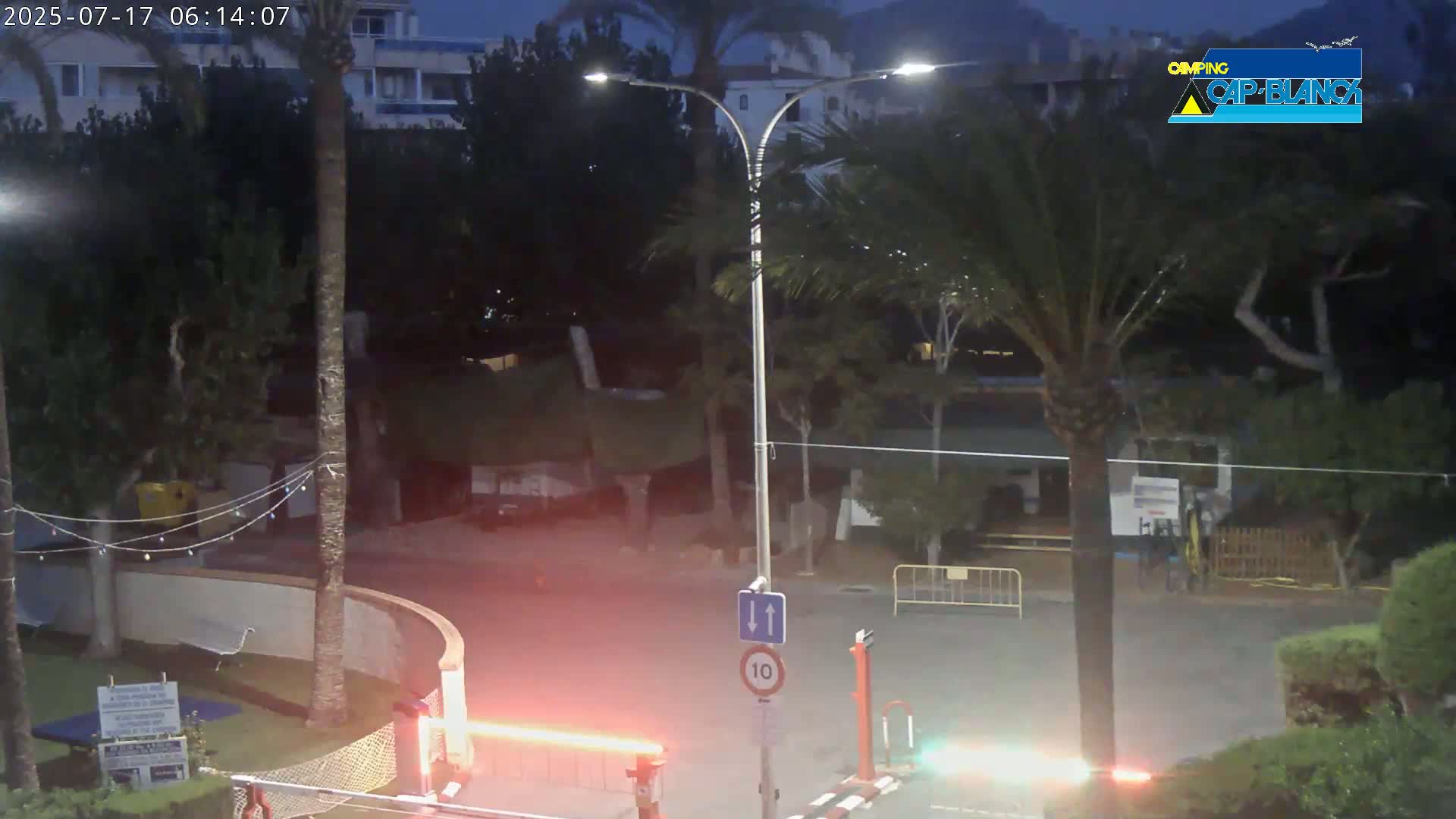 Altea, Camping Cap-Blanch Entrance - Alicante, Valencia, Spain