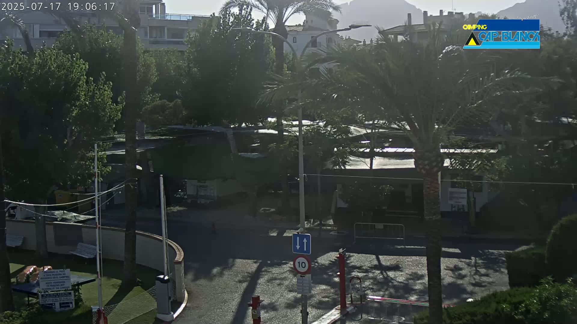 Altea, Camping Cap-Blanch Entrance - Alicante, Valencia, Spain