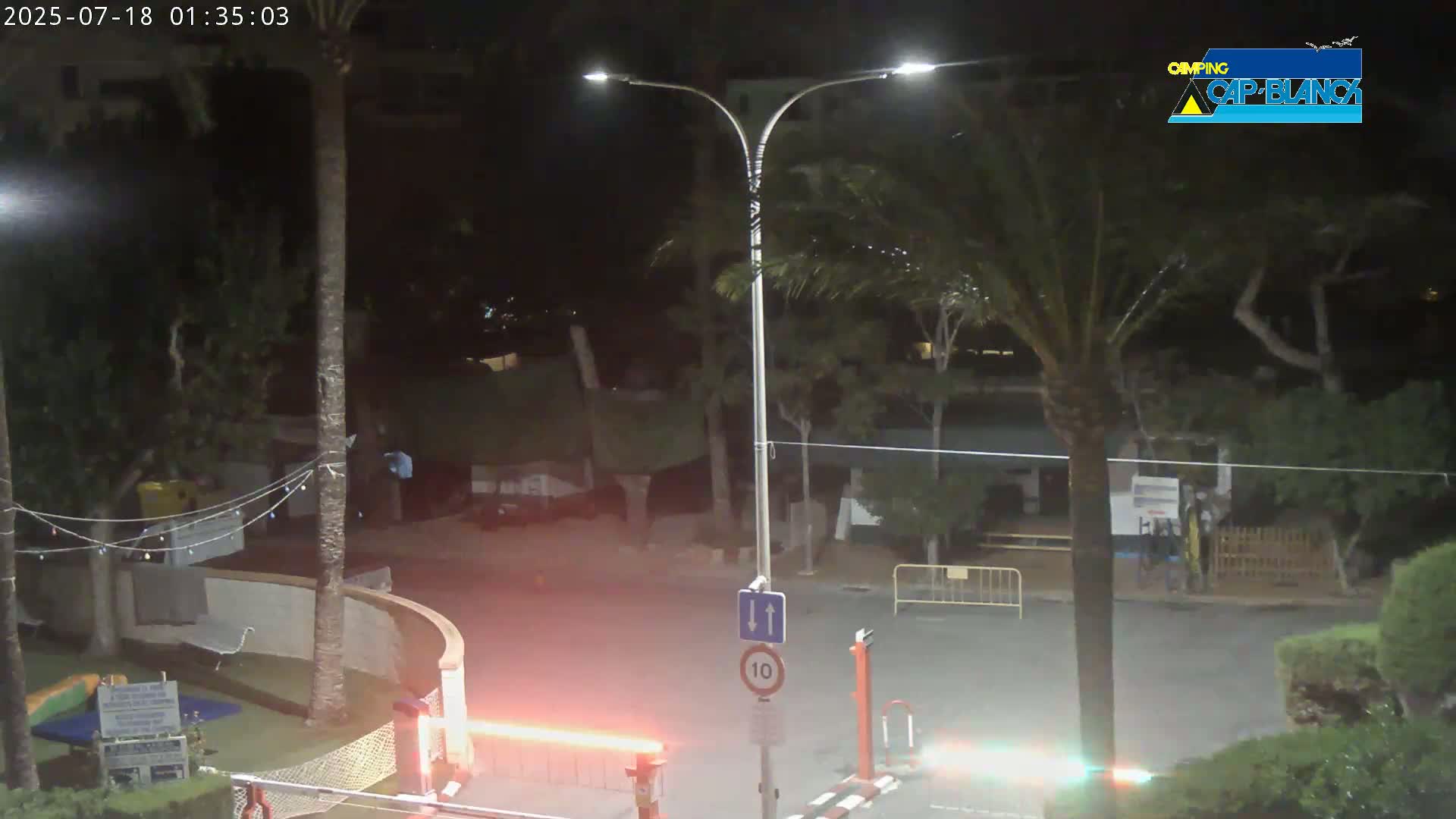 Altea, Camping Cap-Blanch Entrance - Alicante, Valencia, Spain
