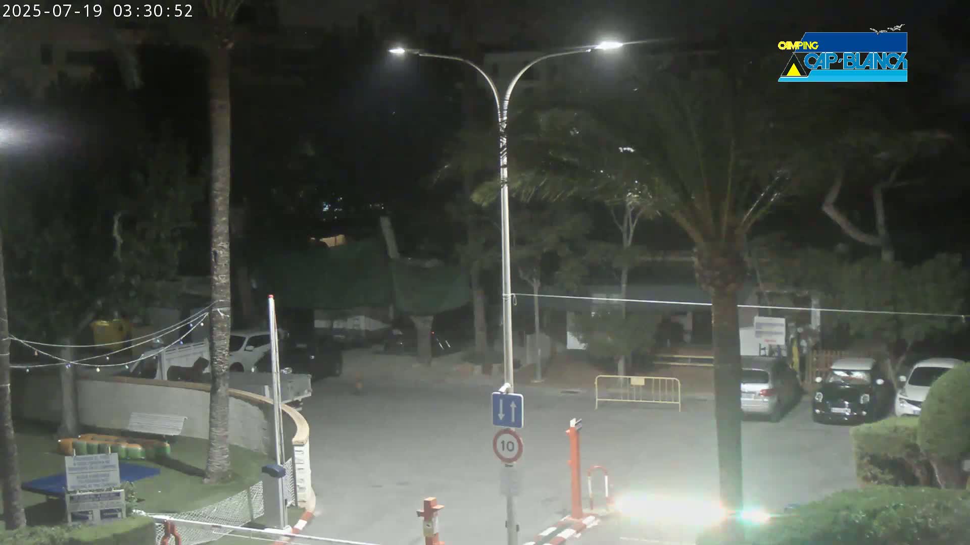 Altea, Camping Cap-Blanch Entrance - Alicante, Valencia, Spain