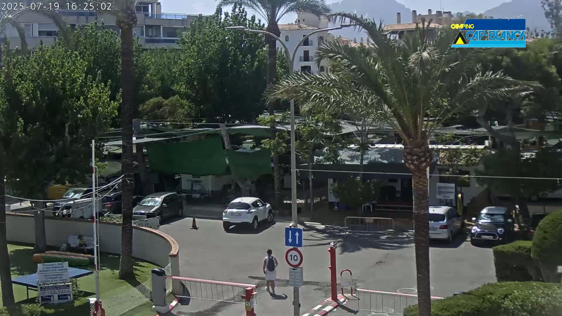Altea, Camping Cap-Blanch Entrance - Alicante, Valencia, Spain