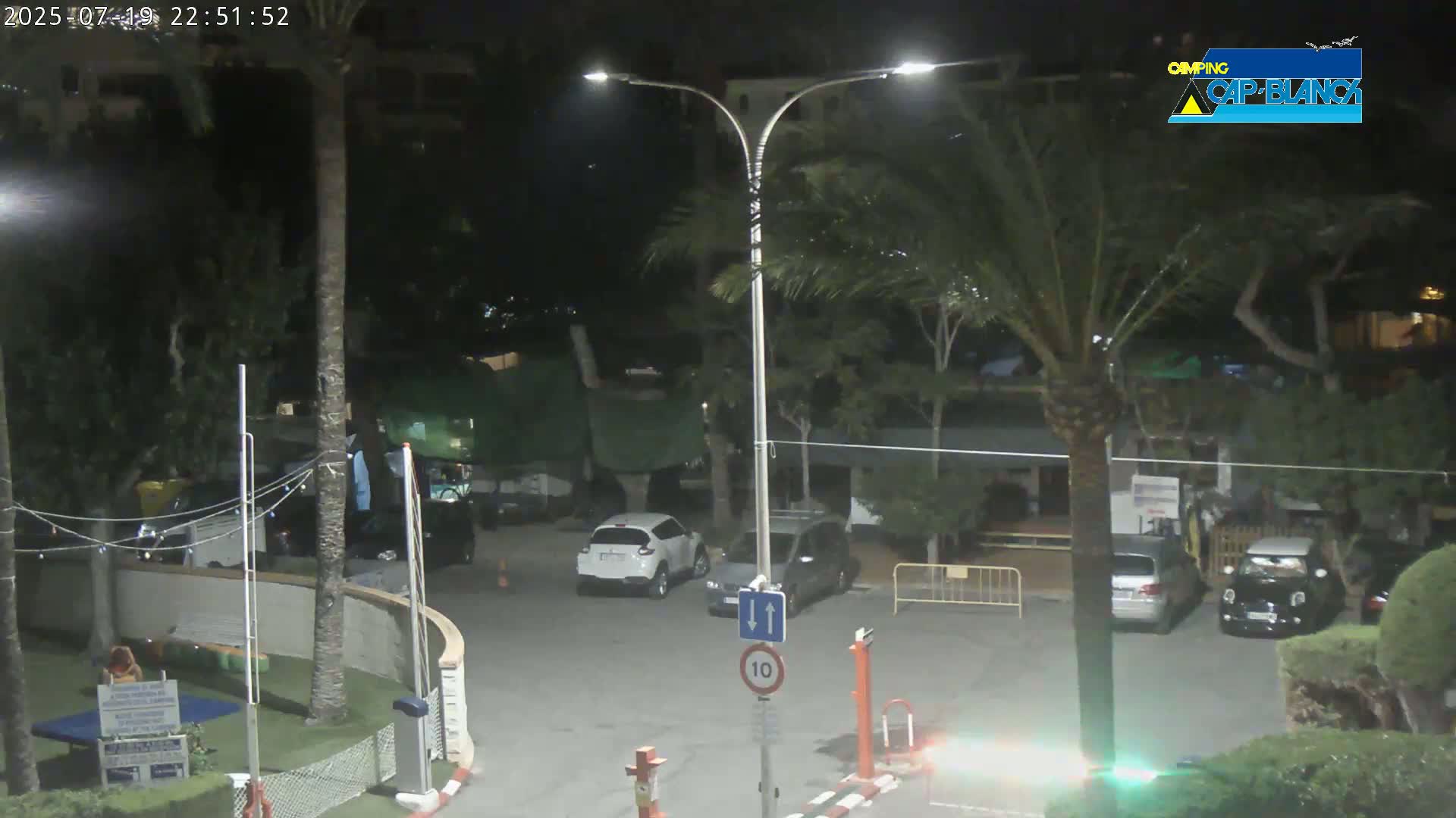 Altea, Camping Cap-Blanch Entrance - Alicante, Valencia, Spain
