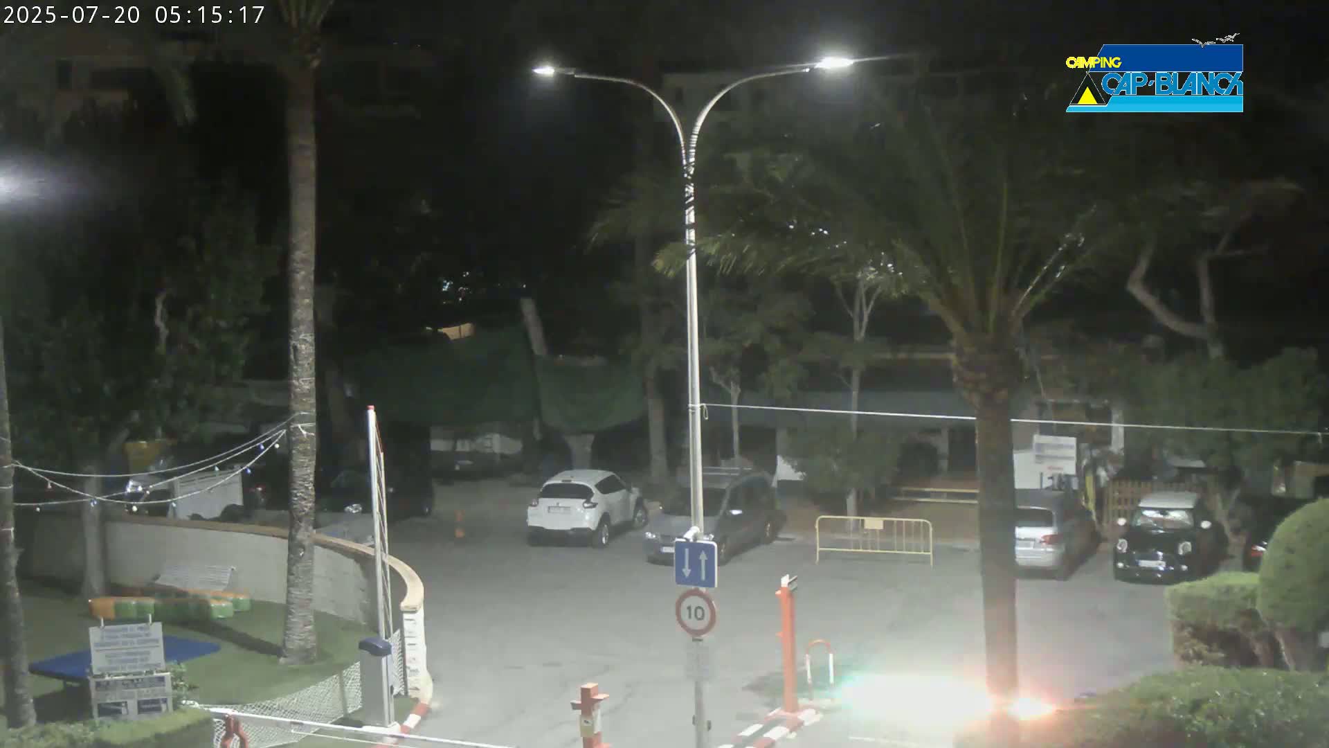 Altea, Camping Cap-Blanch Entrance - Alicante, Valencia, Spain