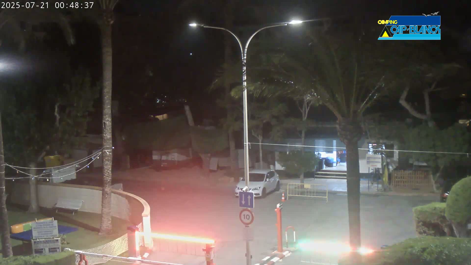 Altea, Camping Cap-Blanch Entrance - Alicante, Valencia, Spain