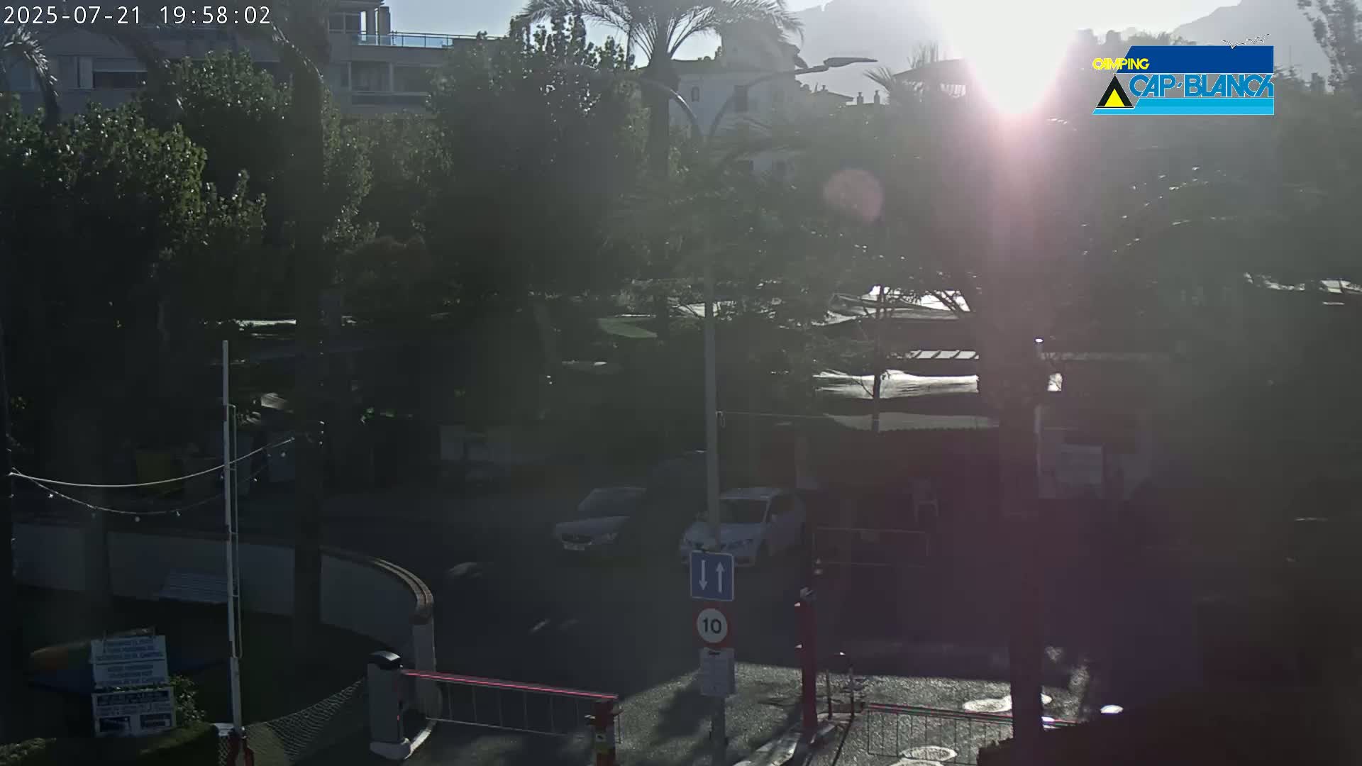 Altea, Camping Cap-Blanch Entrance - Alicante, Valencia, Spain