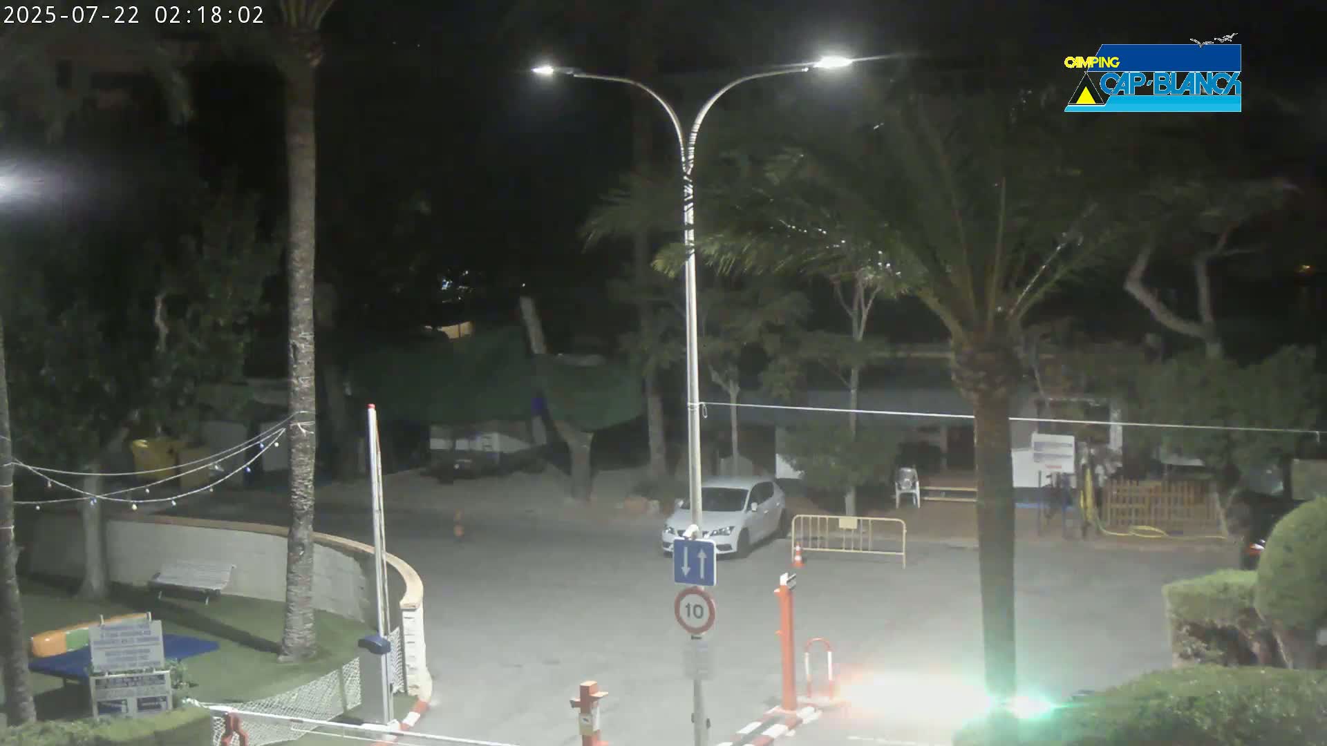 Altea, Camping Cap-Blanch Entrance - Alicante, Valencia, Spain