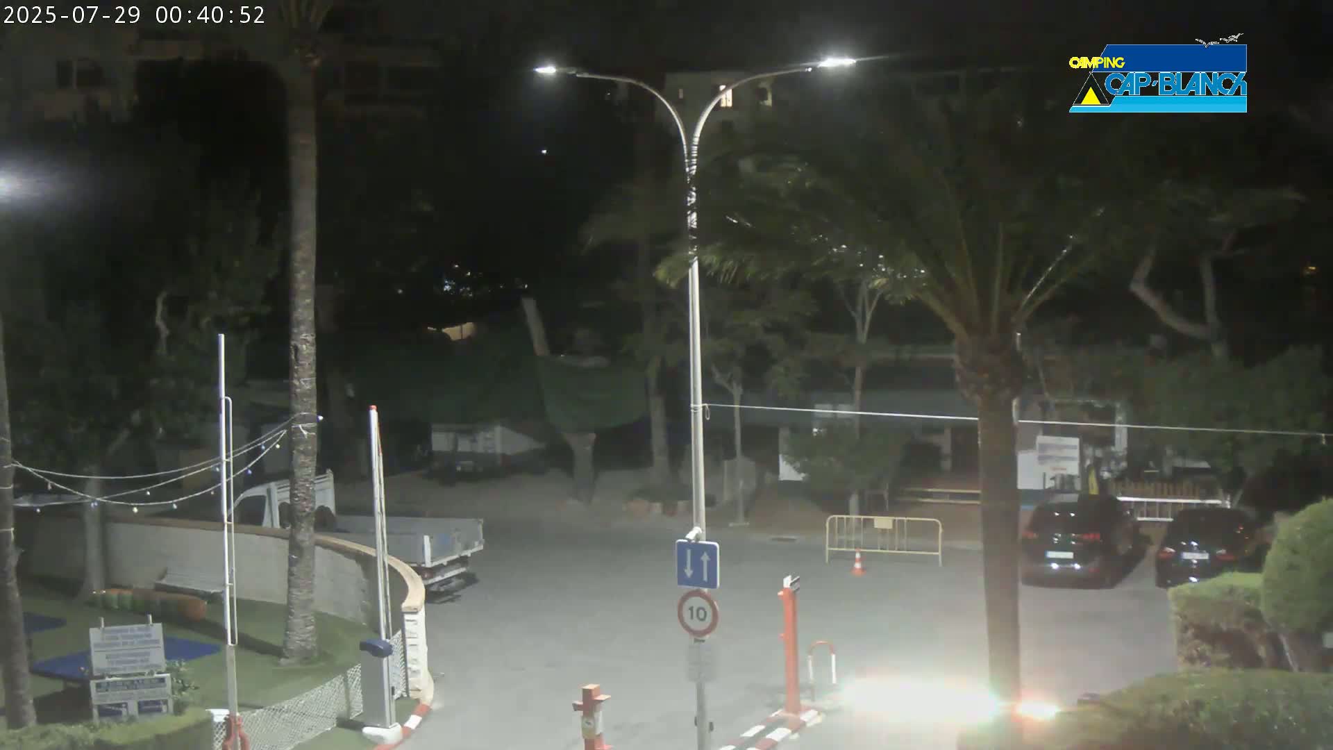 Altea, Camping Cap-Blanch Entrance - Alicante, Valencia, Spain