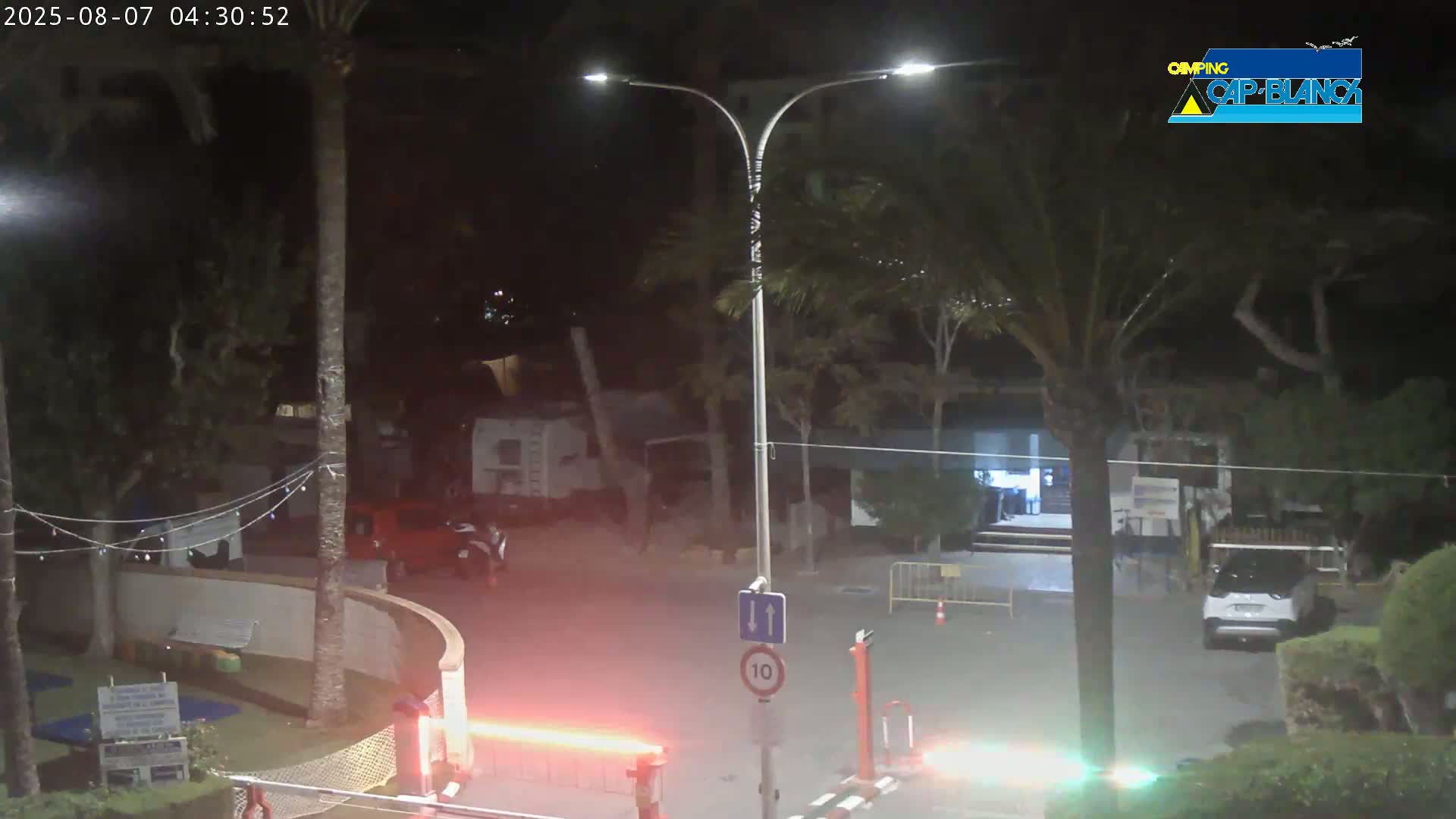 Altea, Camping Cap-Blanch Entrance - Alicante, Valencia, Spain