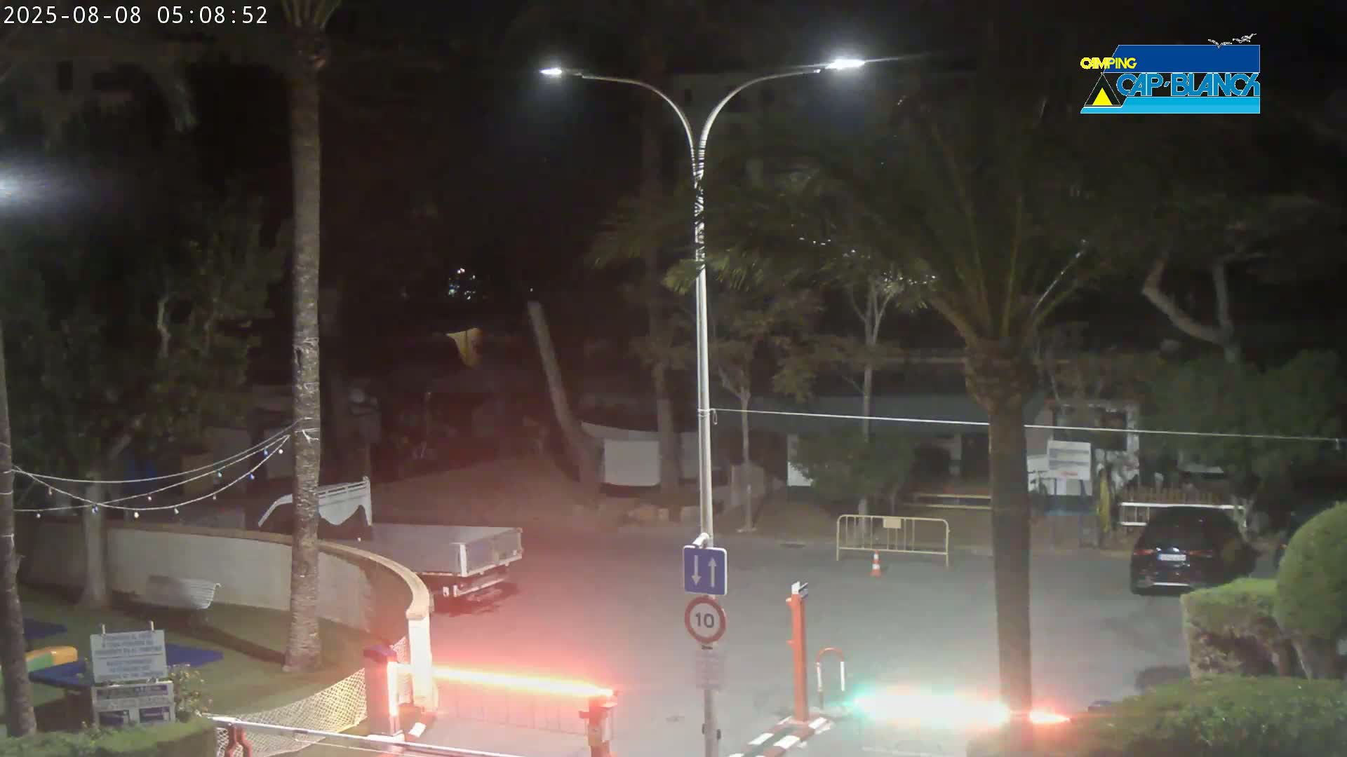 Altea, Camping Cap-Blanch Entrance - Alicante, Valencia, Spain