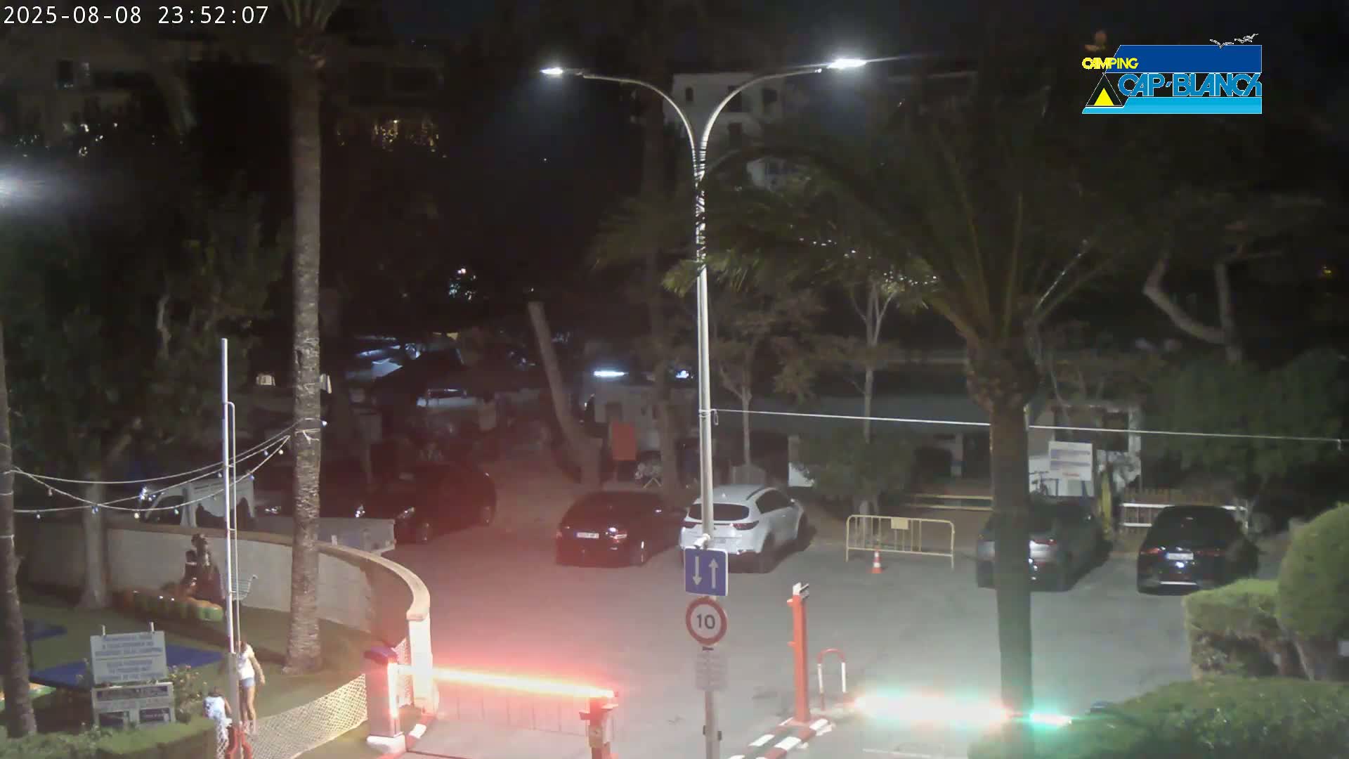 Altea, Camping Cap-Blanch Entrance - Alicante, Valencia, Spain