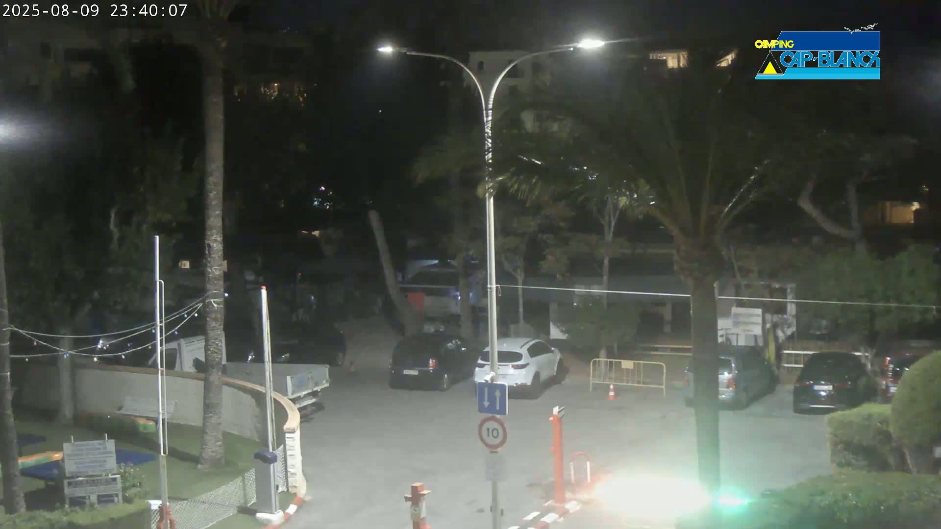 Altea, Camping Cap-Blanch Entrance - Alicante, Valencia, Spain