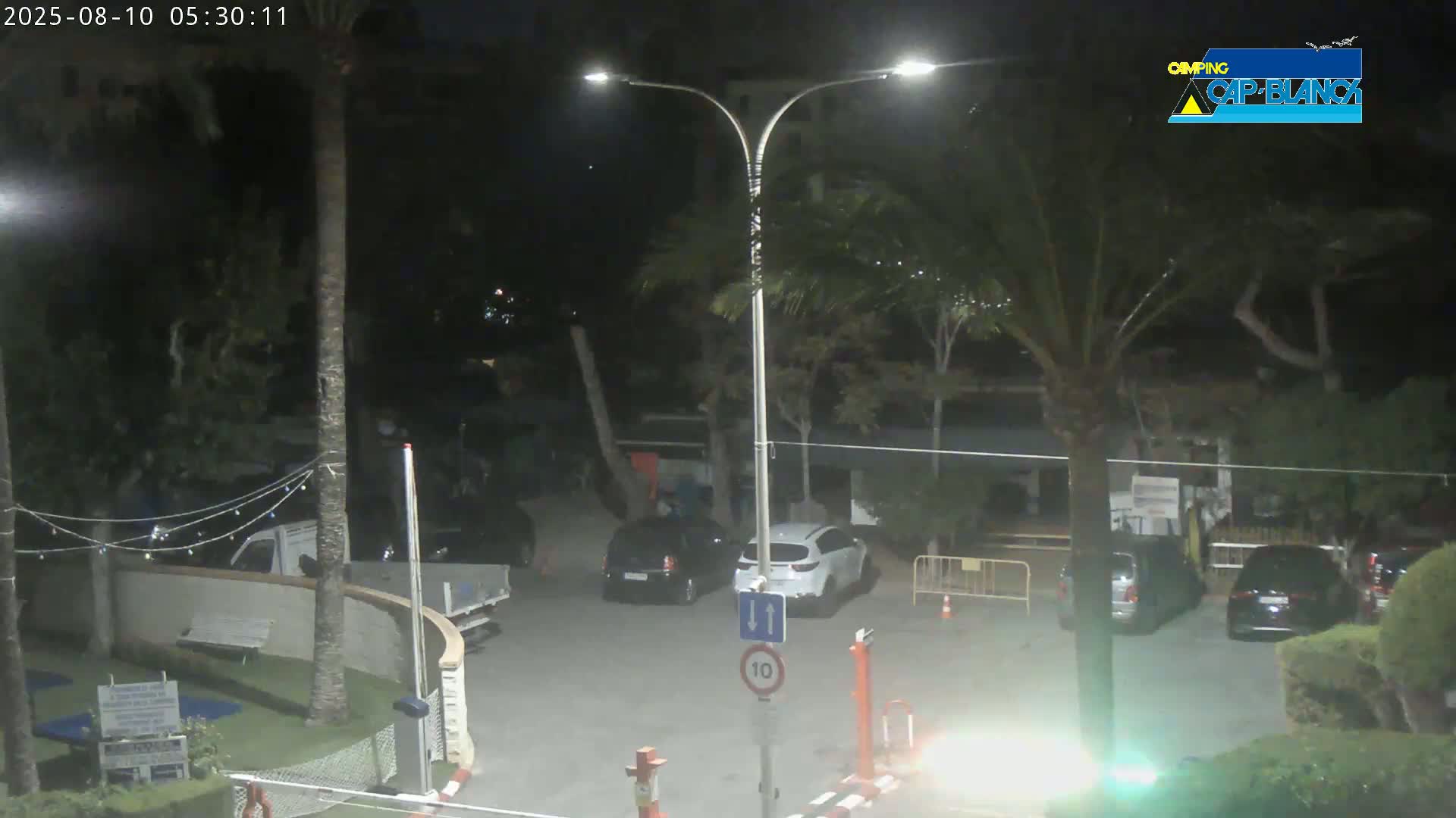 Altea, Camping Cap-Blanch Entrance - Alicante, Valencia, Spain
