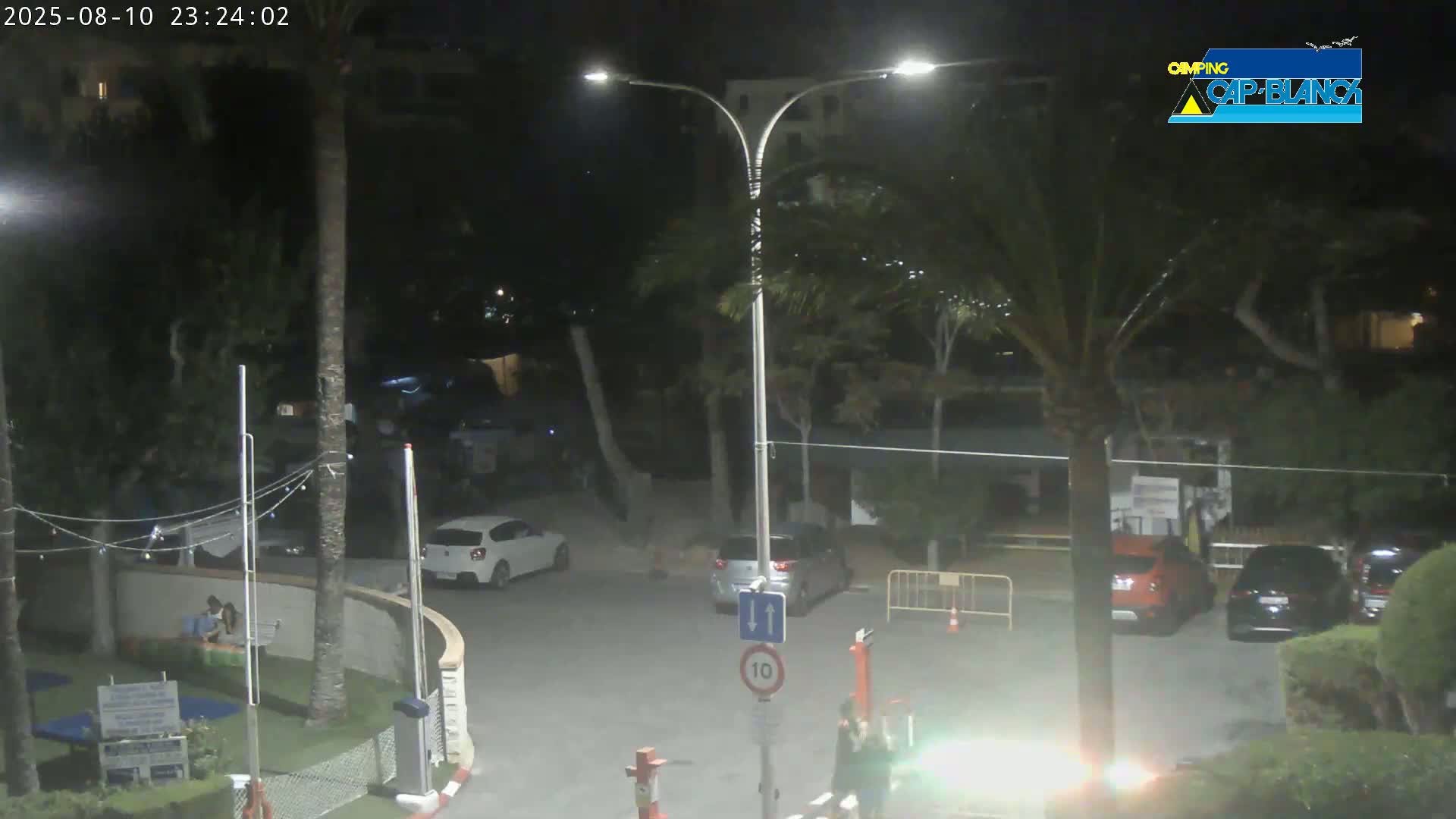 Altea, Camping Cap-Blanch Entrance - Alicante, Valencia, Spain