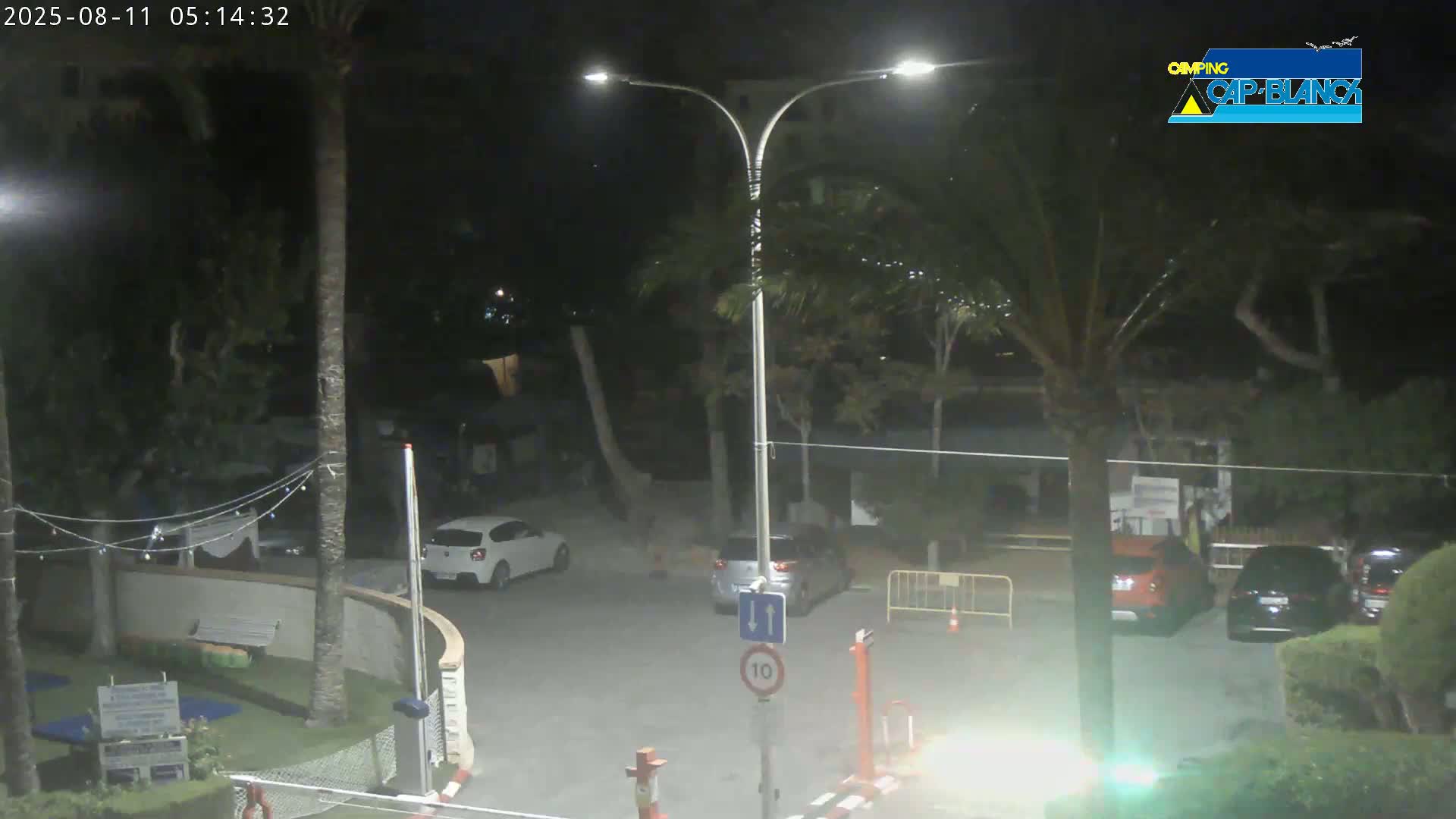 Altea, Camping Cap-Blanch Entrance - Alicante, Valencia, Spain