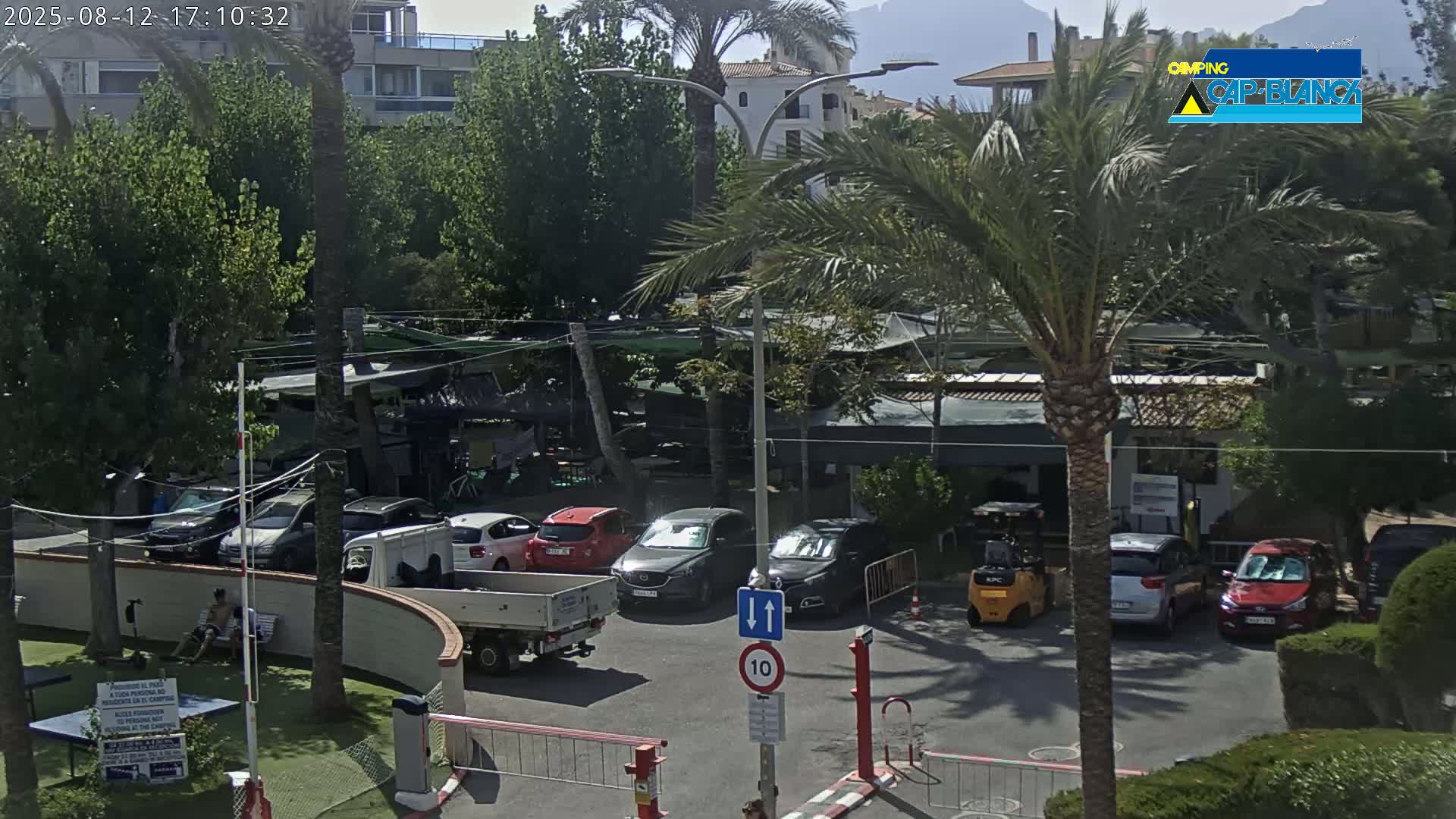 Altea, Camping Cap-Blanch Entrance - Alicante, Valencia, Spain